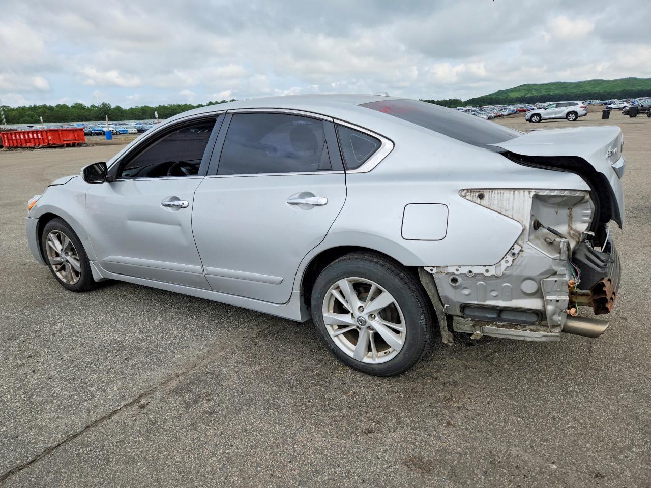 2015 Nissan Altima 2.5 Sv Silver vin: 1N4AL3APXFC428390