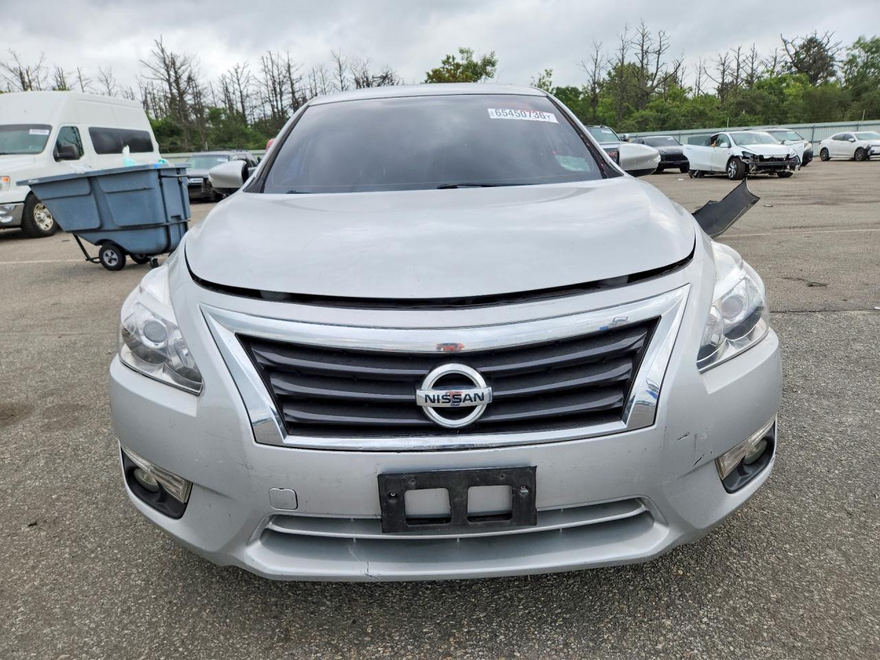 2015 Nissan Altima 2.5 Sv Silver vin: 1N4AL3APXFC428390