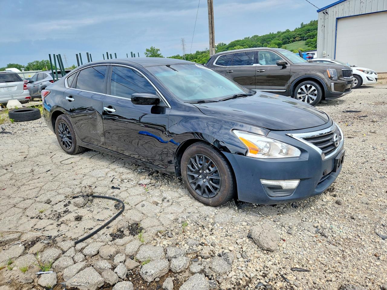 2015 Nissan Altima 2.5 Black vin: 1N4AL3APXFC431001