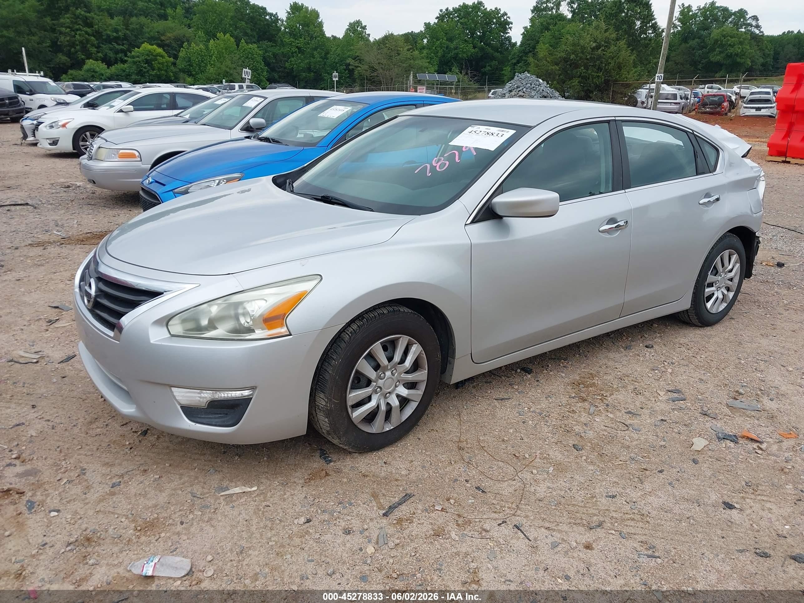 2015 Nissan Altima 2.5/2.5 S/2.5 Sl/2.5 Sv Silver vin: 1N4AL3APXFC437879