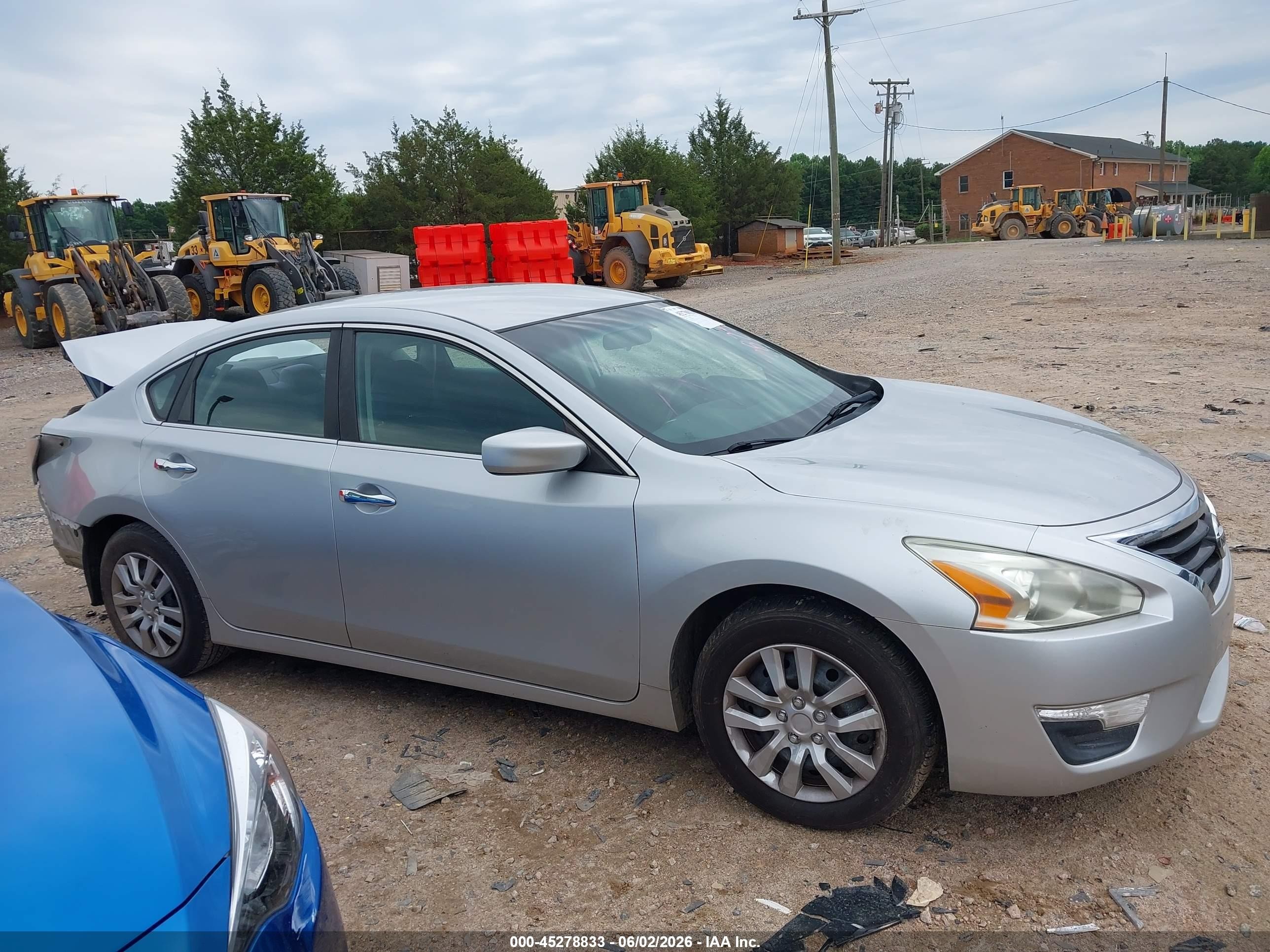 2015 Nissan Altima 2.5/2.5 S/2.5 Sl/2.5 Sv Silver vin: 1N4AL3APXFC437879