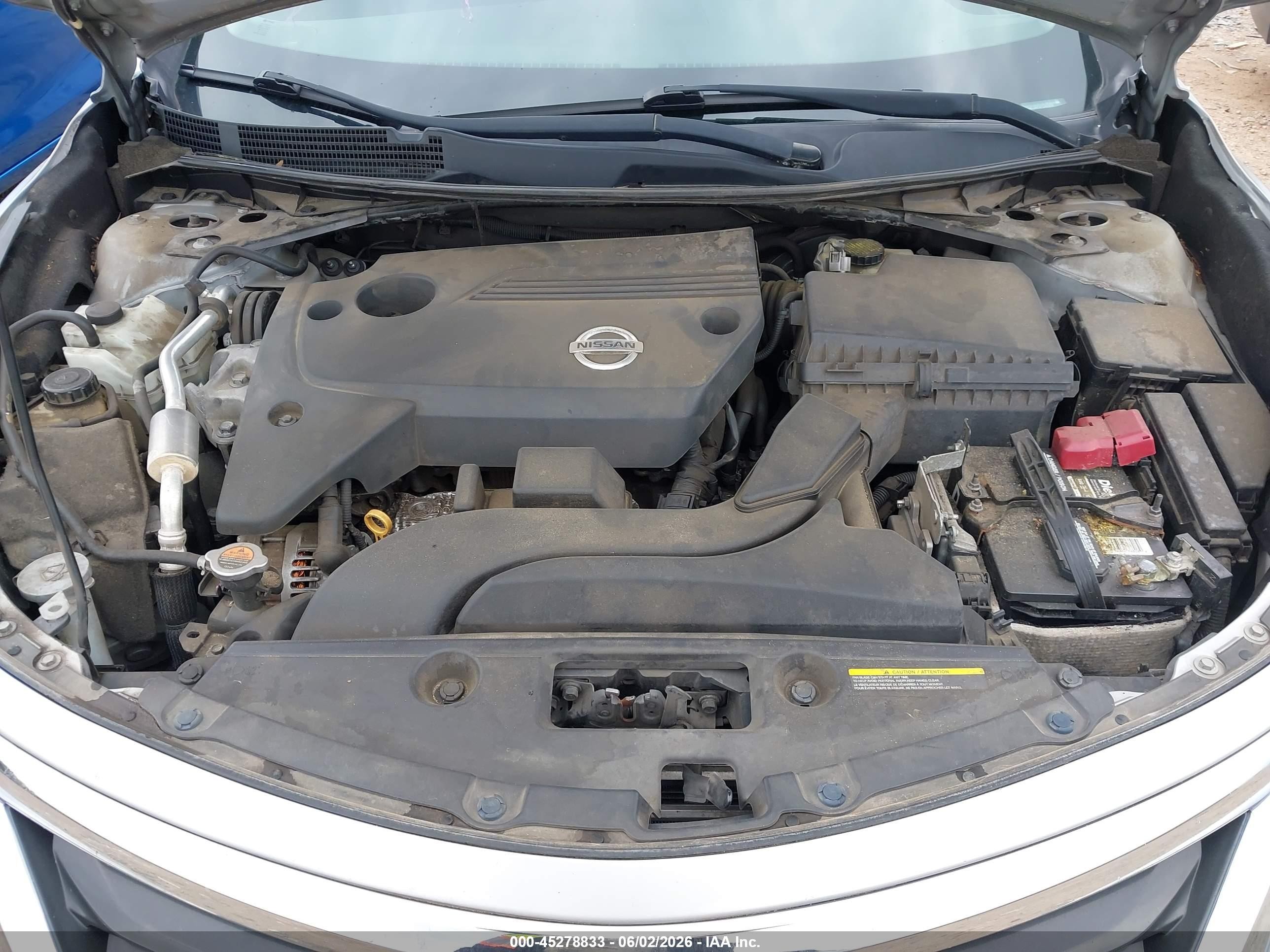 2015 Nissan Altima 2.5/2.5 S/2.5 Sl/2.5 Sv Silver vin: 1N4AL3APXFC437879