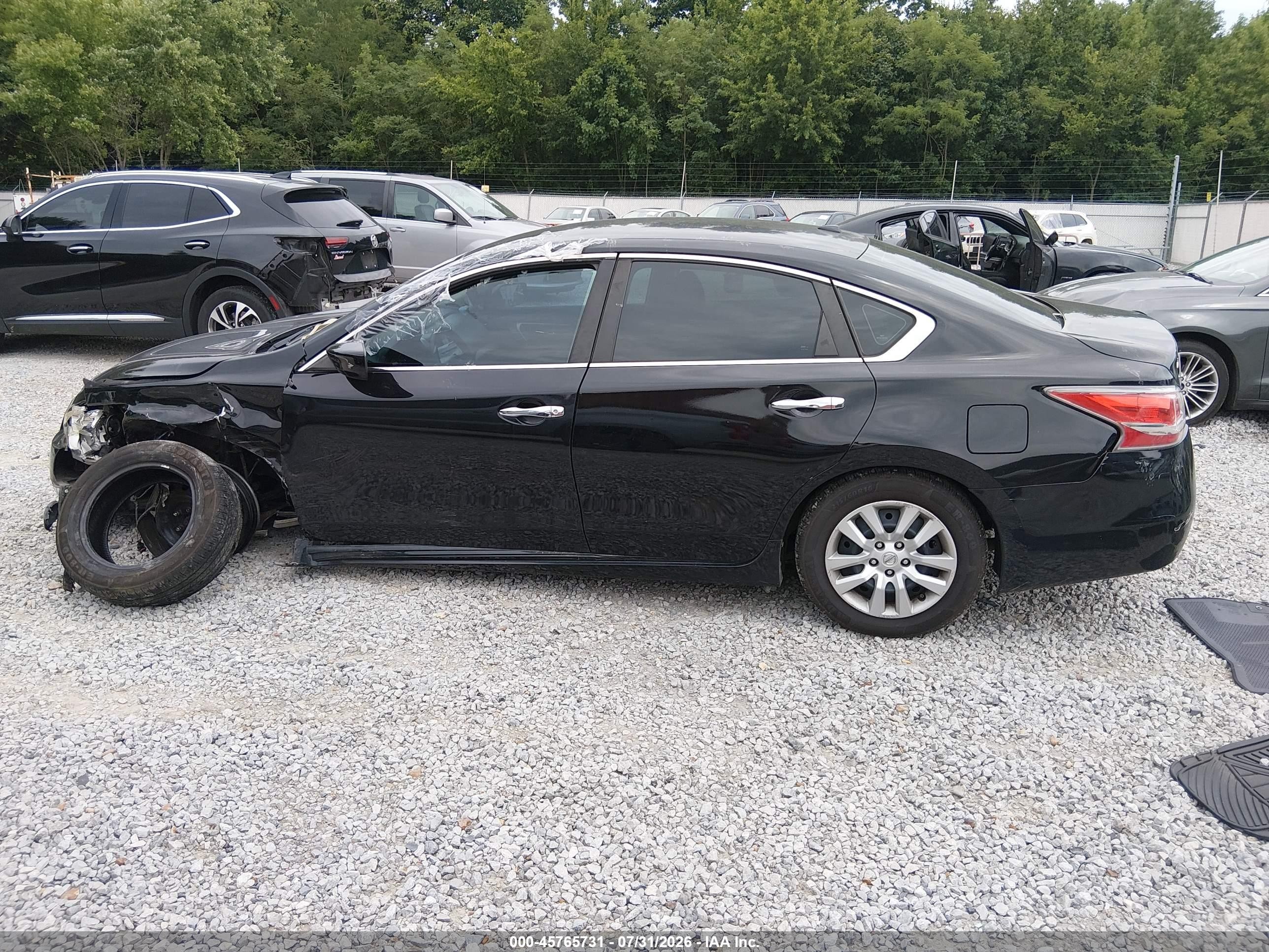 2015 Nissan Altima 2.5/2.5 S/2.5 Sl/2.5 Sv Black vin: 1N4AL3APXFC438613