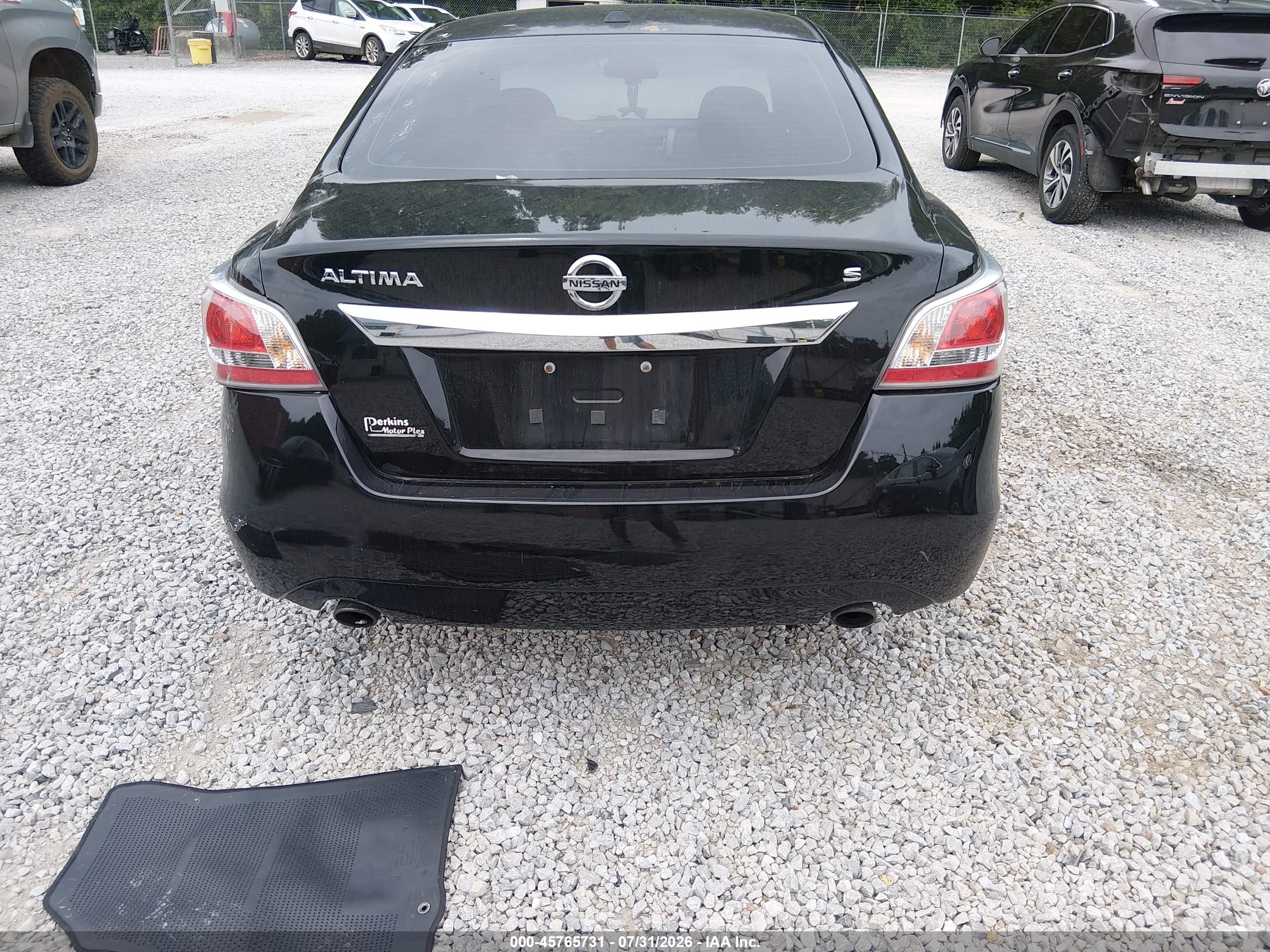 2015 Nissan Altima 2.5/2.5 S/2.5 Sl/2.5 Sv Black vin: 1N4AL3APXFC438613