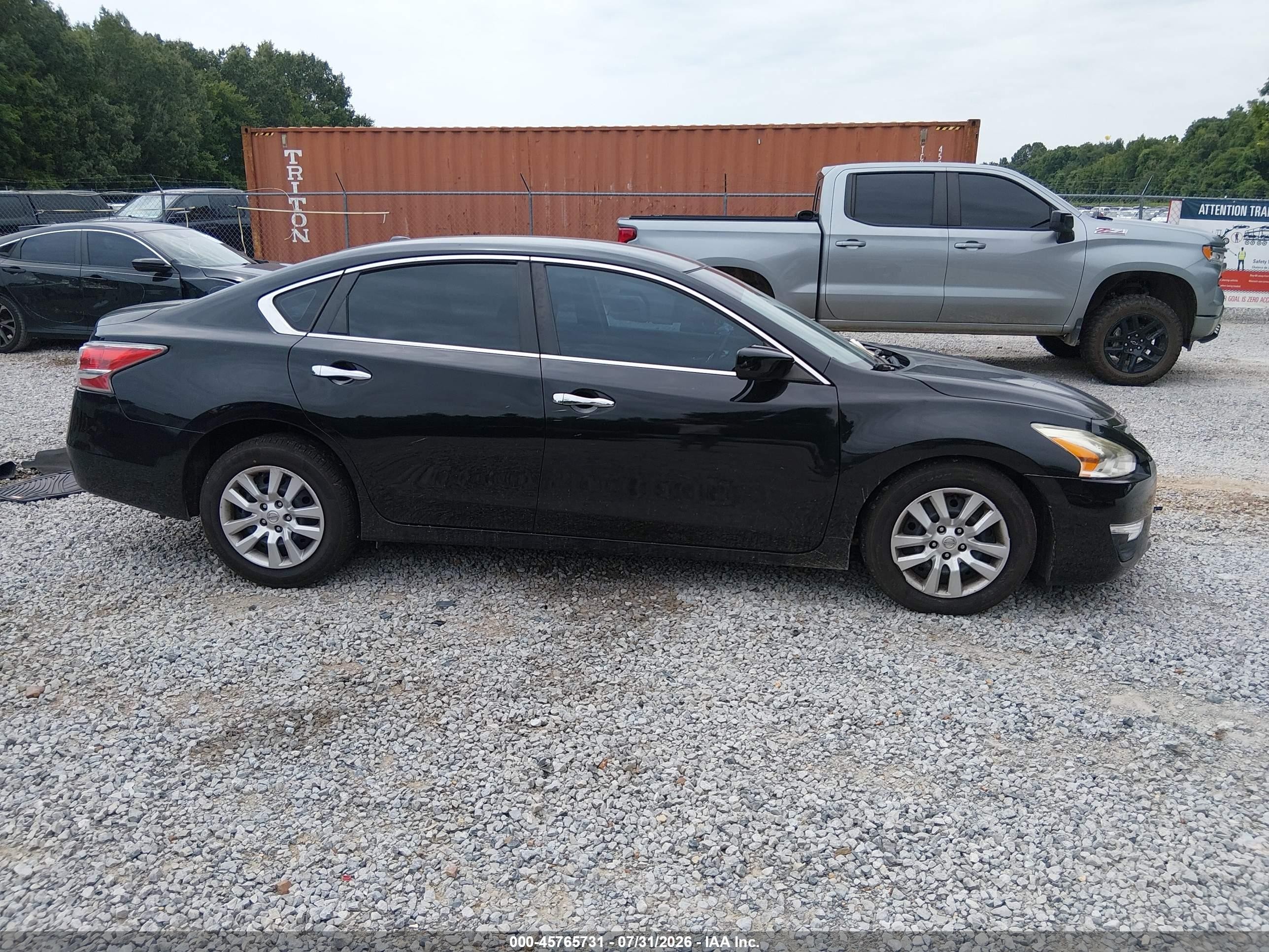 2015 Nissan Altima 2.5/2.5 S/2.5 Sl/2.5 Sv Black vin: 1N4AL3APXFC438613