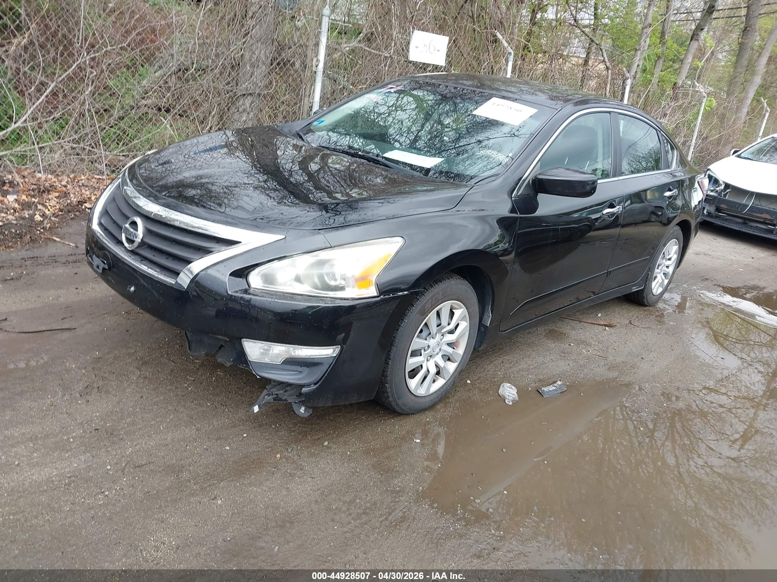 2015 Nissan Altima 2.5 S Черный vin: 1N4AL3APXFC447246