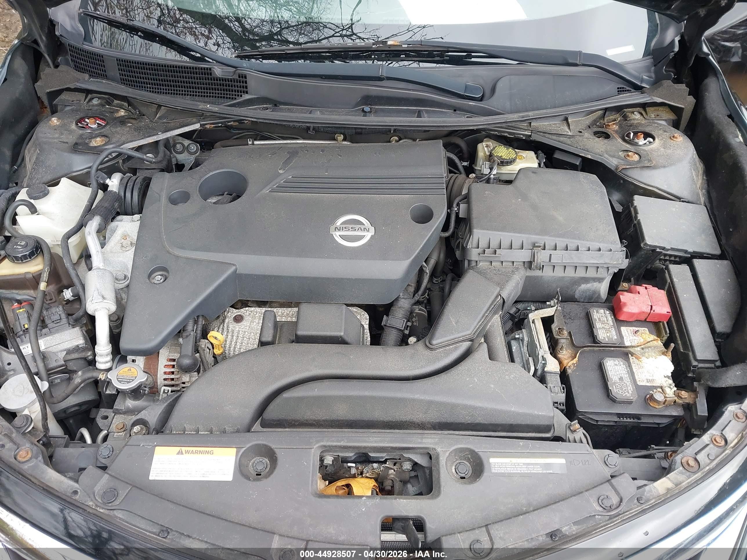 2015 Nissan Altima 2.5 S Черный vin: 1N4AL3APXFC447246
