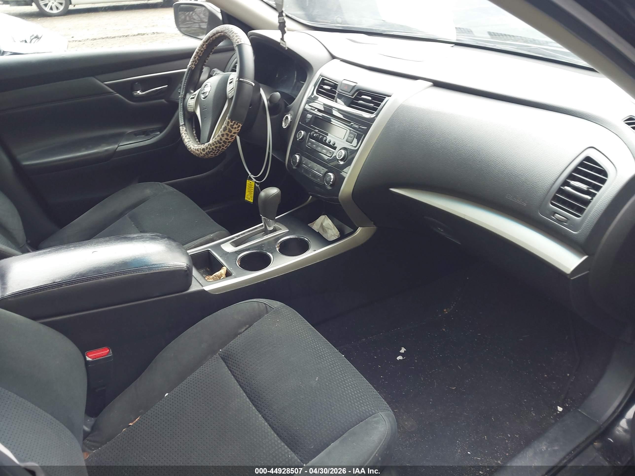 2015 Nissan Altima 2.5 S Черный vin: 1N4AL3APXFC447246