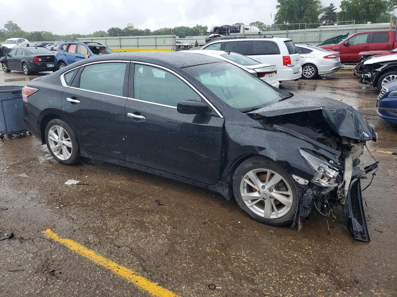 2015 Nissan Altima 2.5 Sv Black vin: 1N4AL3APXFC450096