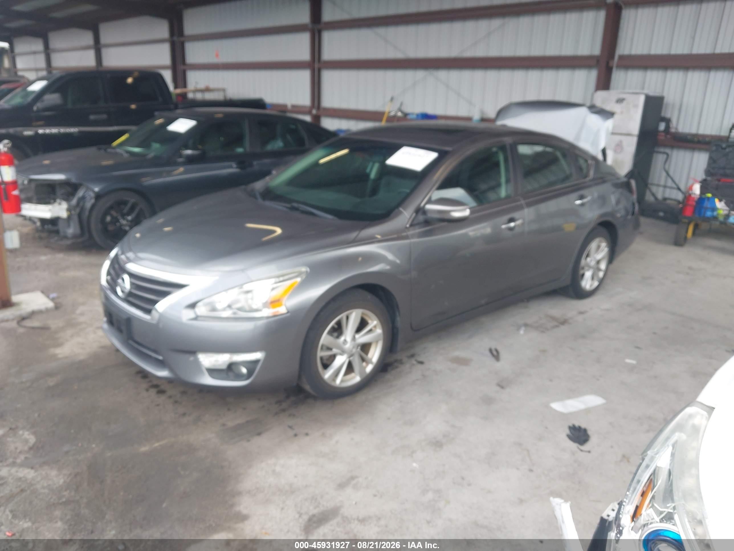 2015 Nissan Altima 2.5 Sl Серый vin: 1N4AL3APXFC453600