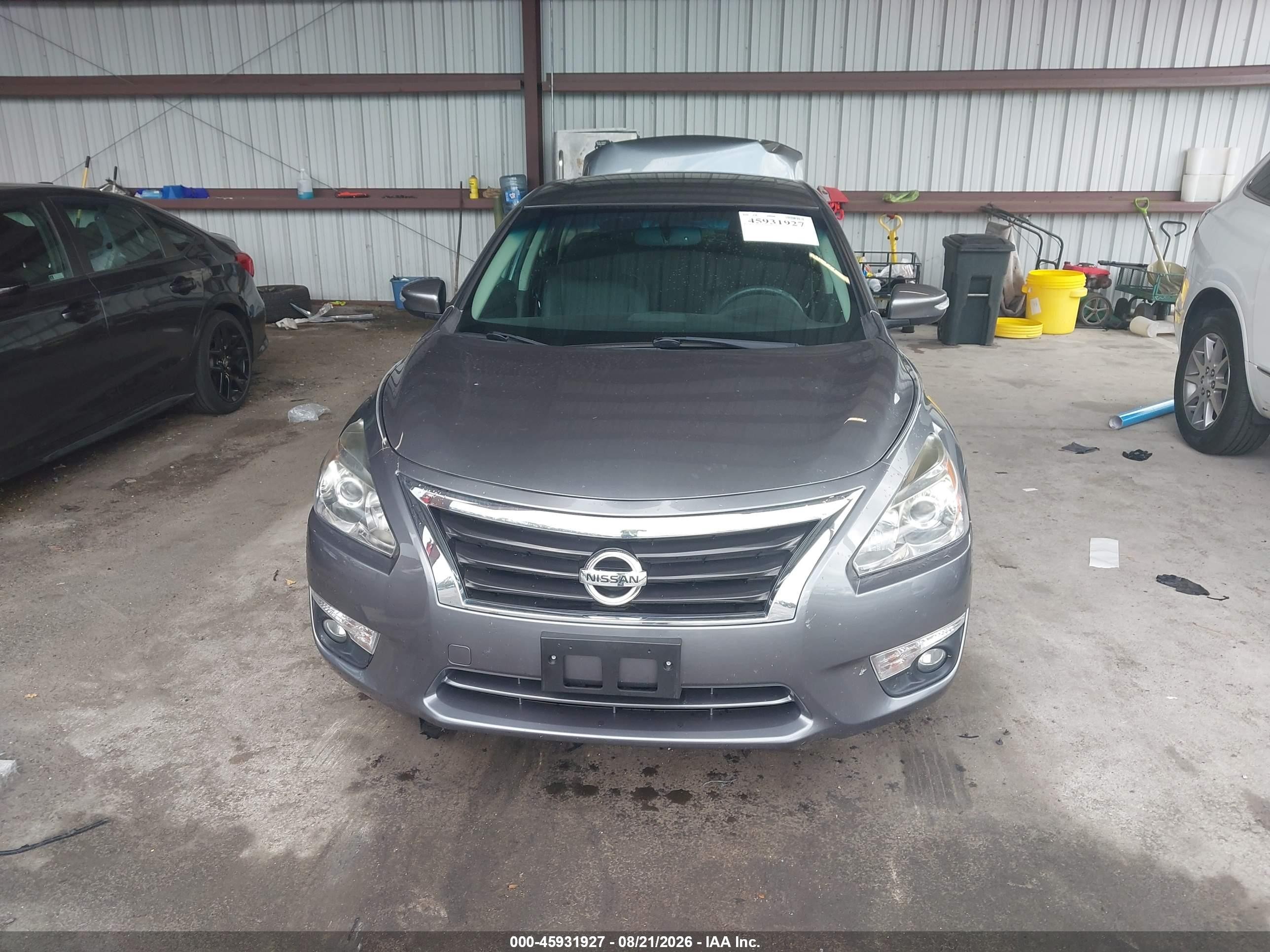 2015 Nissan Altima 2.5 Sl Серый vin: 1N4AL3APXFC453600