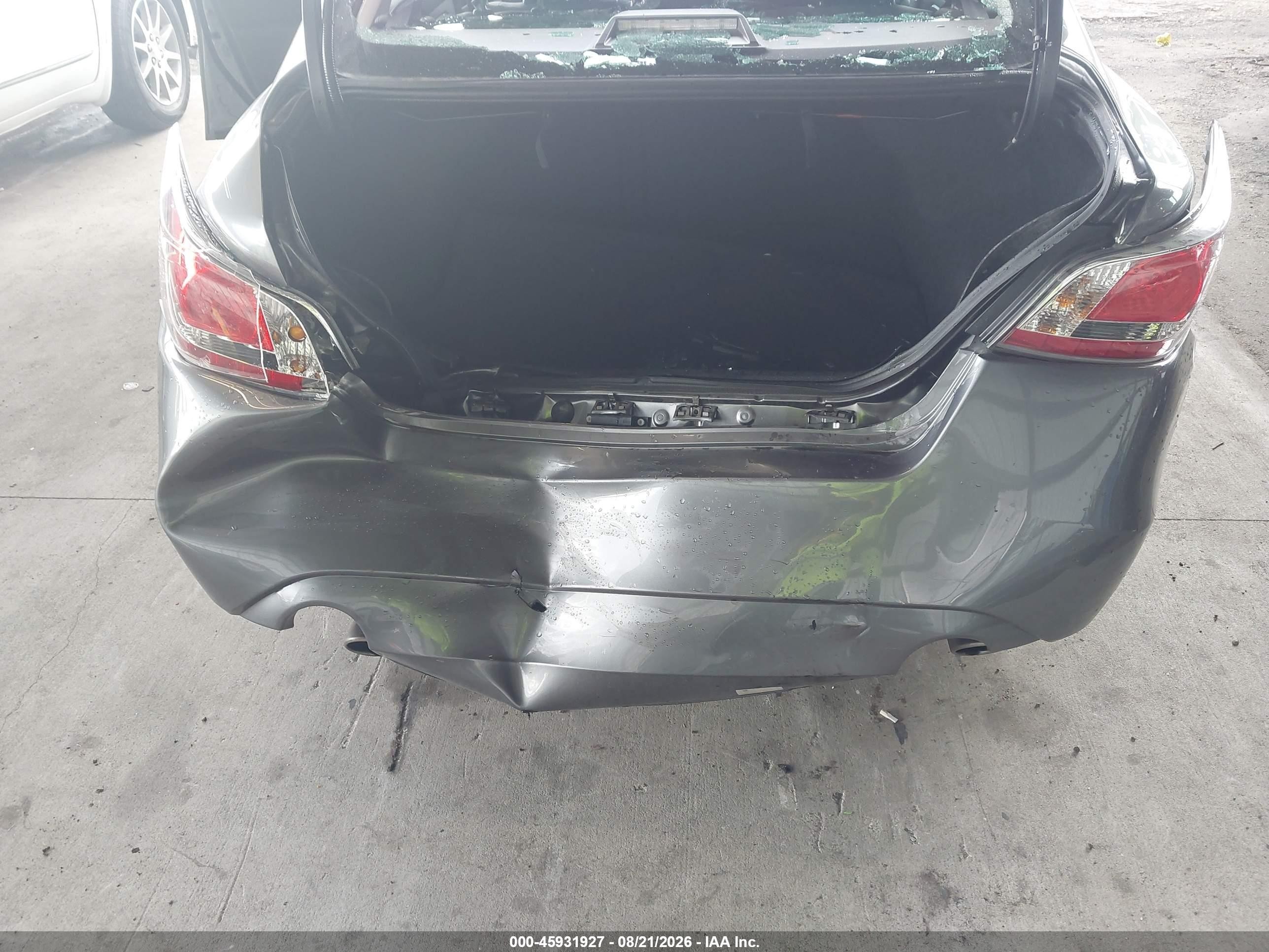 2015 Nissan Altima 2.5 Sl Серый vin: 1N4AL3APXFC453600