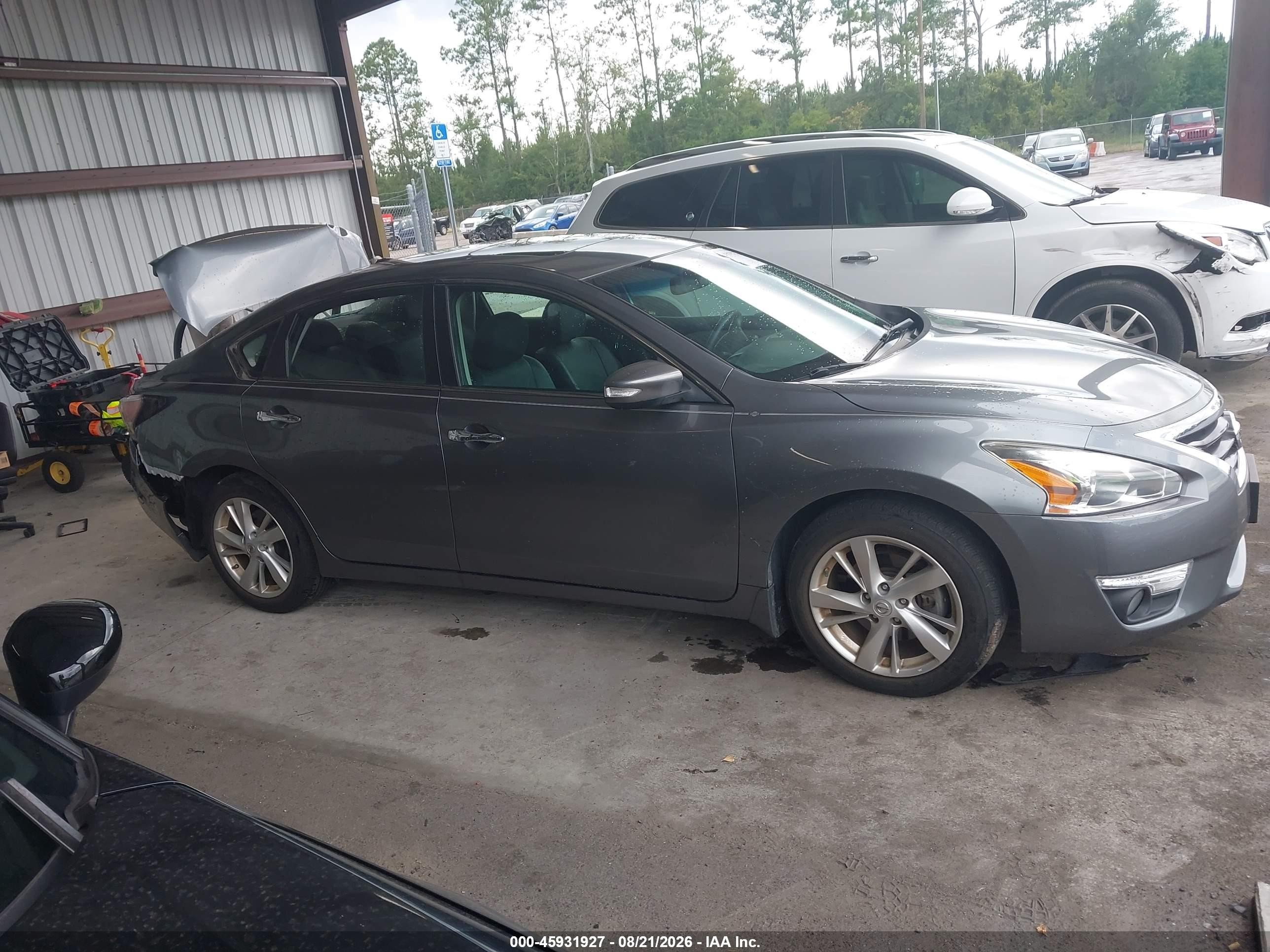 2015 Nissan Altima 2.5 Sl Серый vin: 1N4AL3APXFC453600