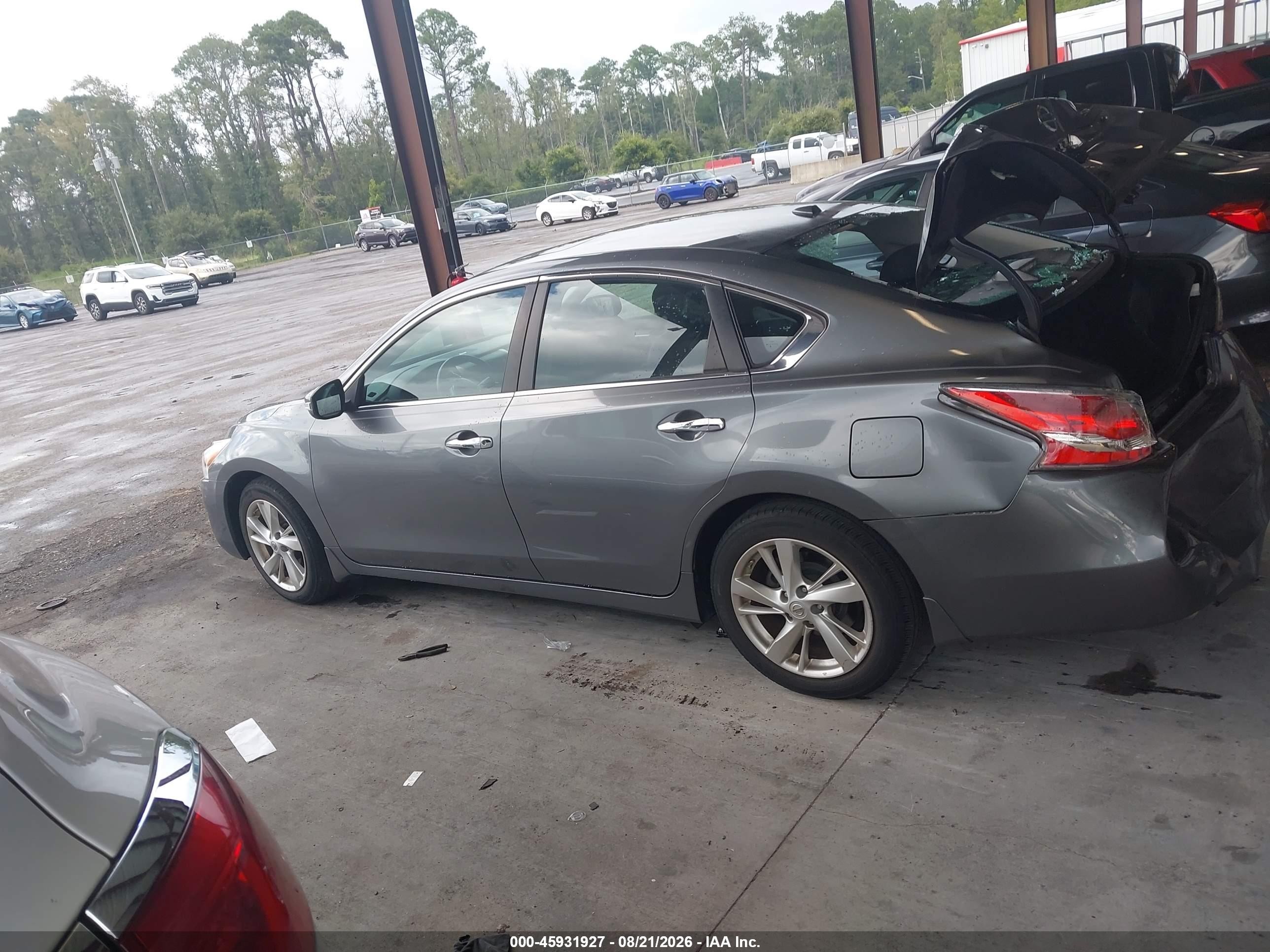 2015 Nissan Altima 2.5 Sl Серый vin: 1N4AL3APXFC453600