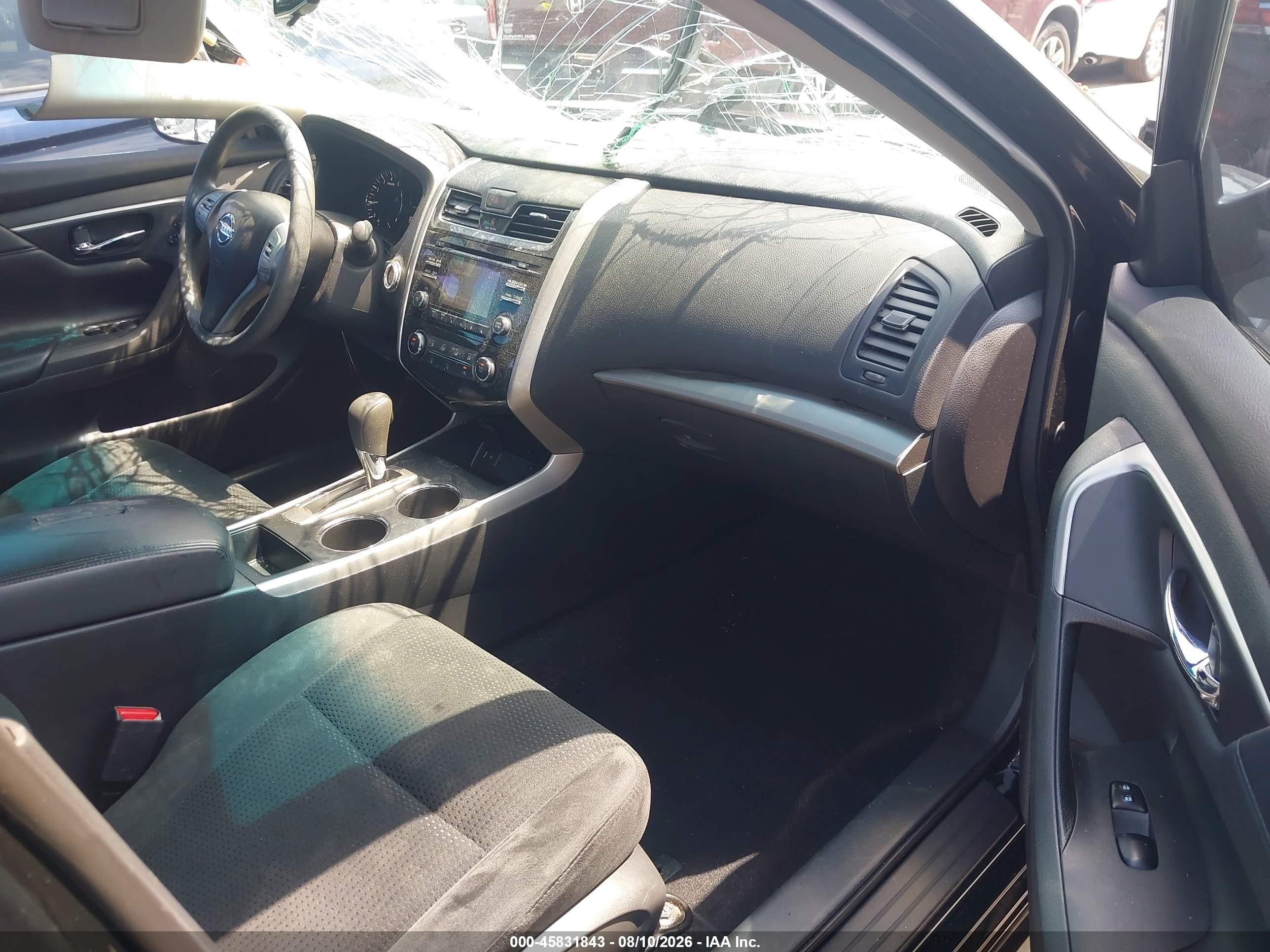 2015 Nissan Altima 2.5 S Black vin: 1N4AL3APXFC475001