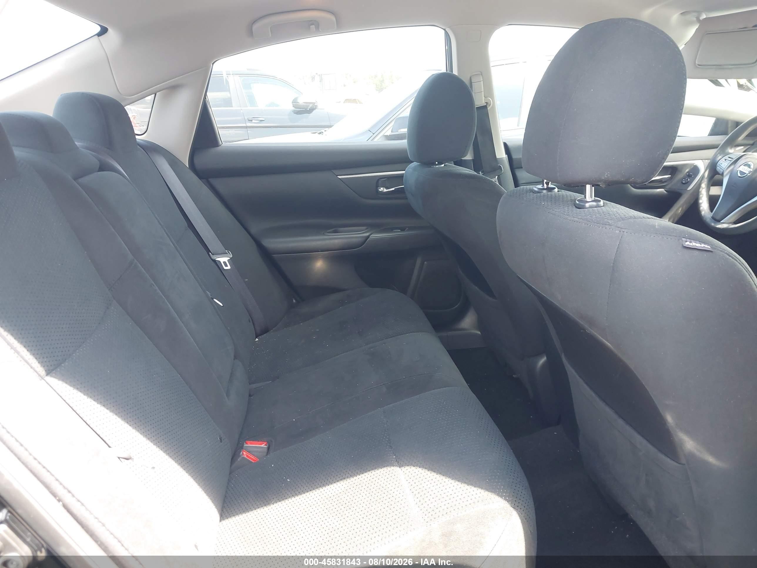 2015 Nissan Altima 2.5 S Black vin: 1N4AL3APXFC475001
