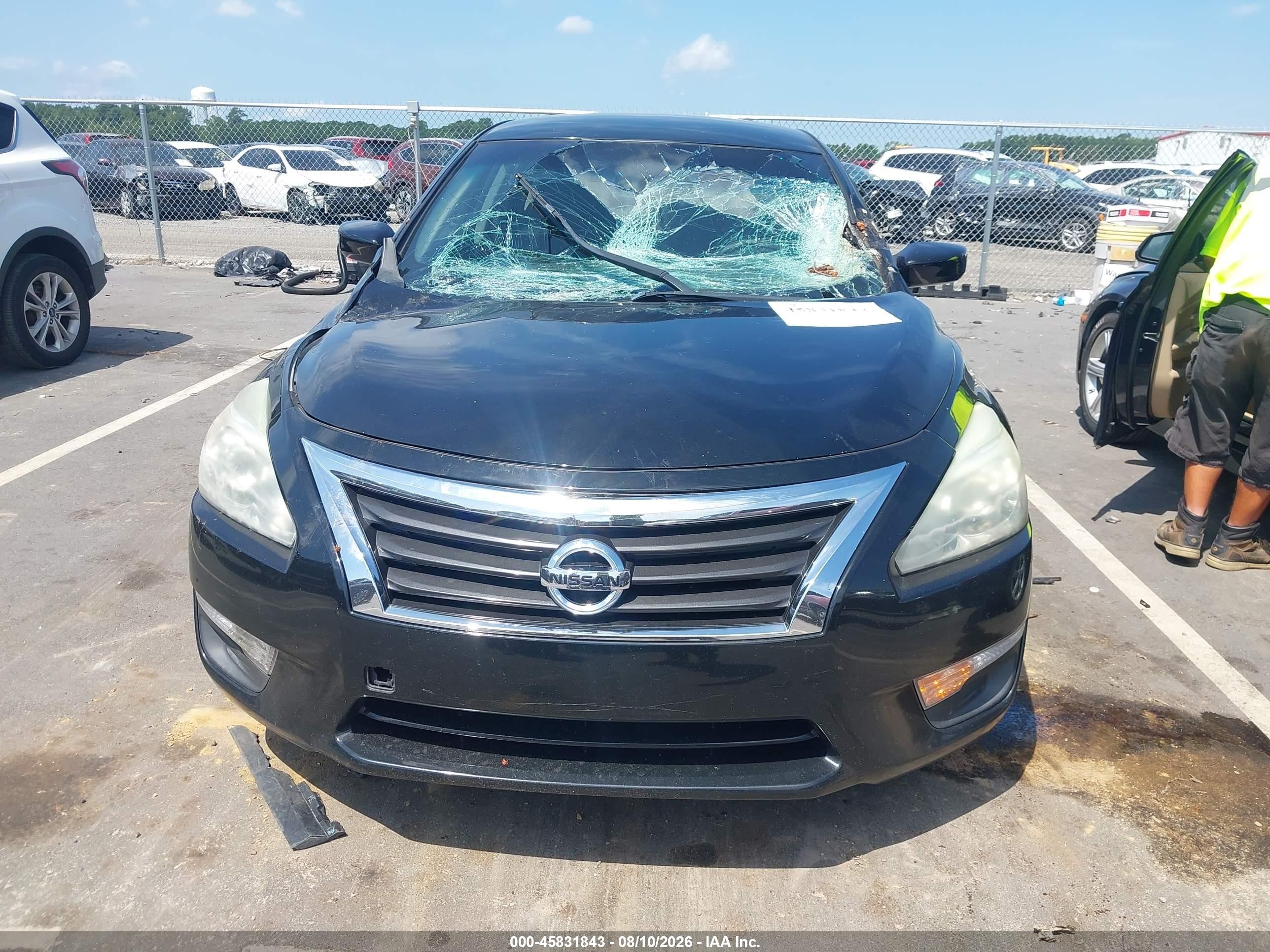 2015 Nissan Altima 2.5 S Black vin: 1N4AL3APXFC475001