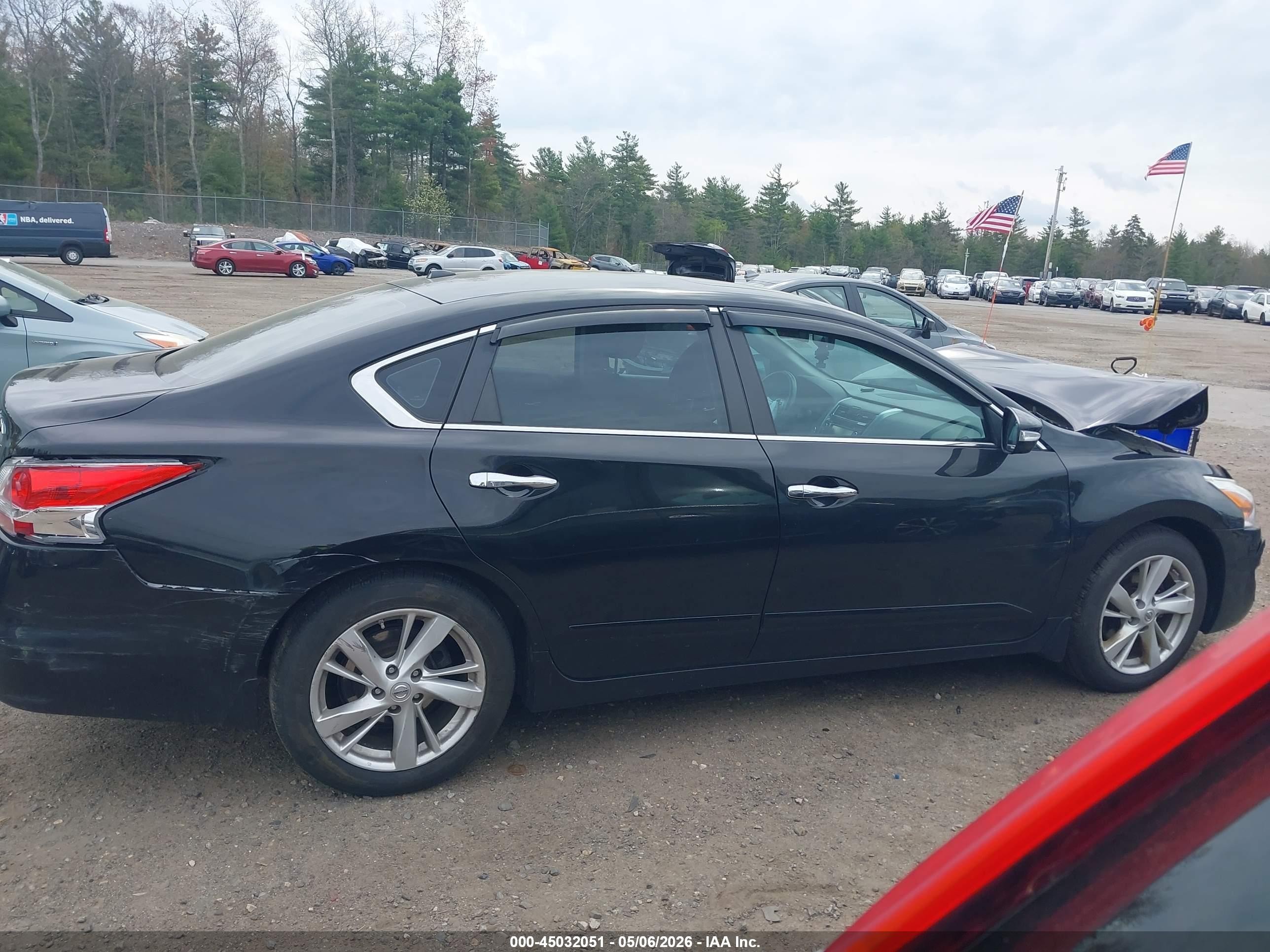 2015 Nissan Altima 2.5 Sv Black vin: 1N4AL3APXFC475712