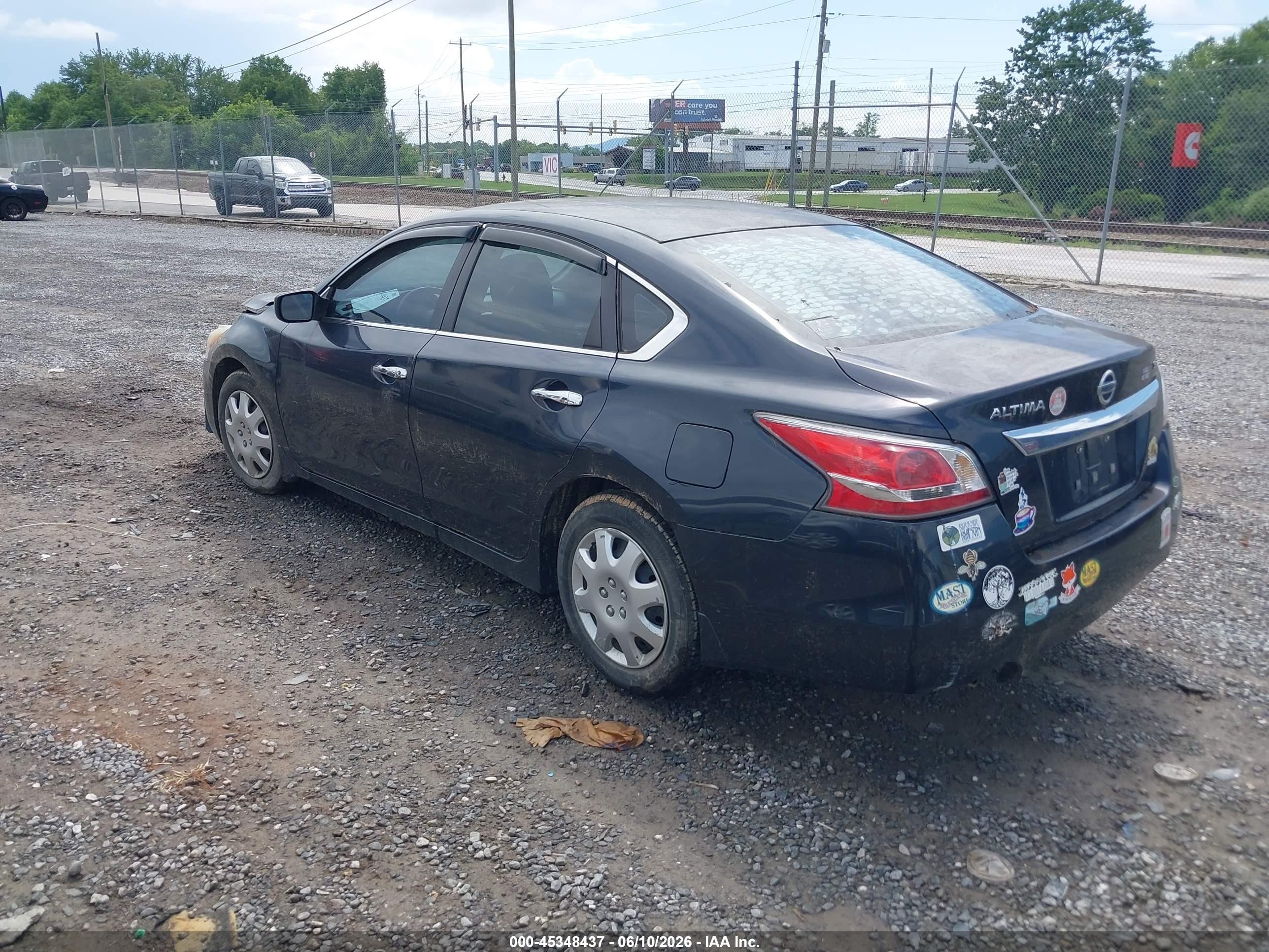 2015 Nissan Altima 2.5 S Черный vin: 1N4AL3APXFC491392