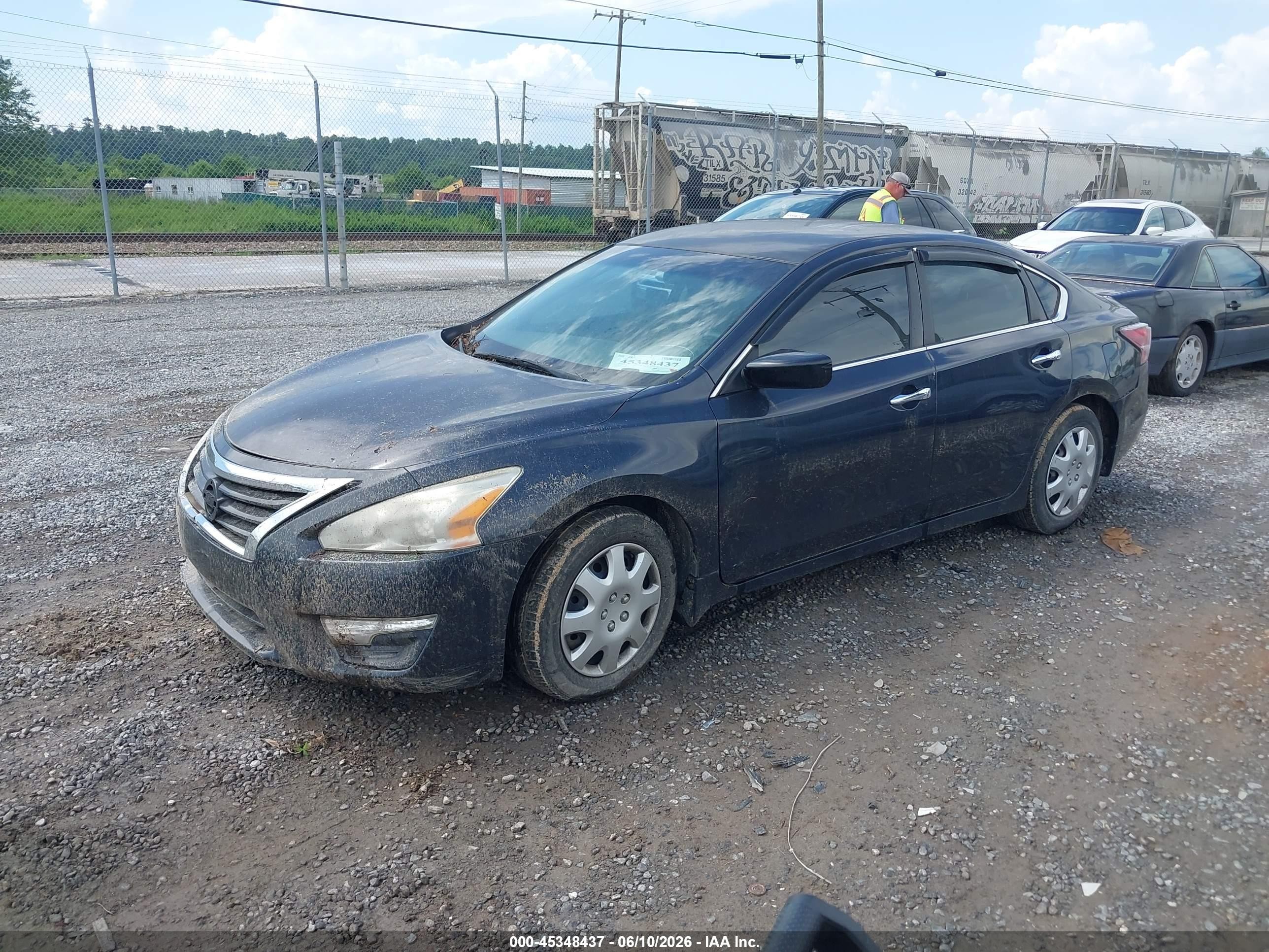 2015 Nissan Altima 2.5 S Черный vin: 1N4AL3APXFC491392