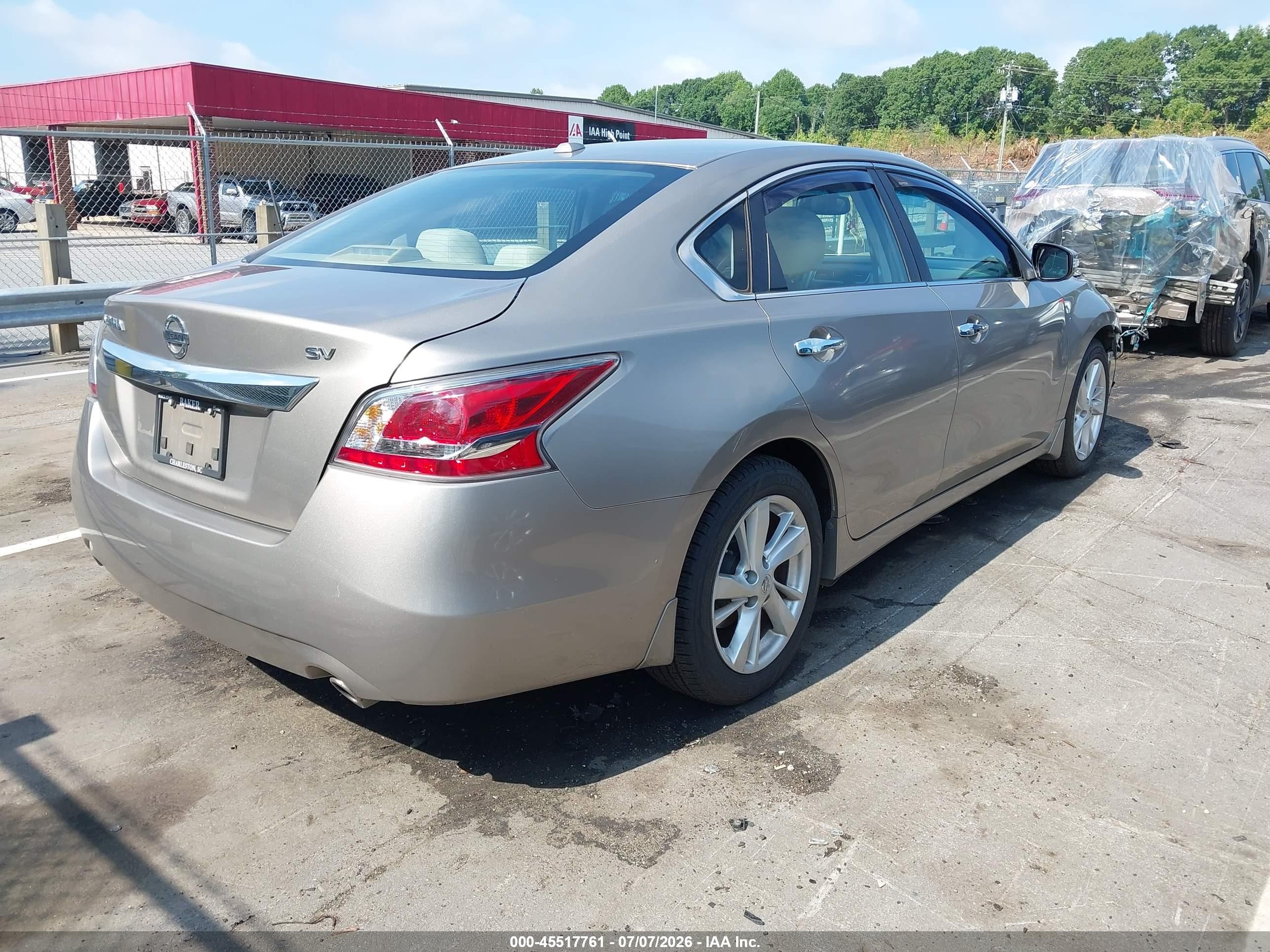 2015 Nissan Altima 2.5 Sv Бежевый vin: 1N4AL3APXFC494390