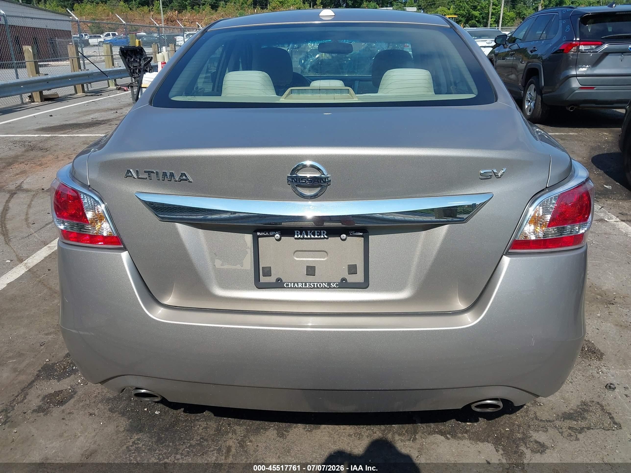 2015 Nissan Altima 2.5 Sv Бежевый vin: 1N4AL3APXFC494390