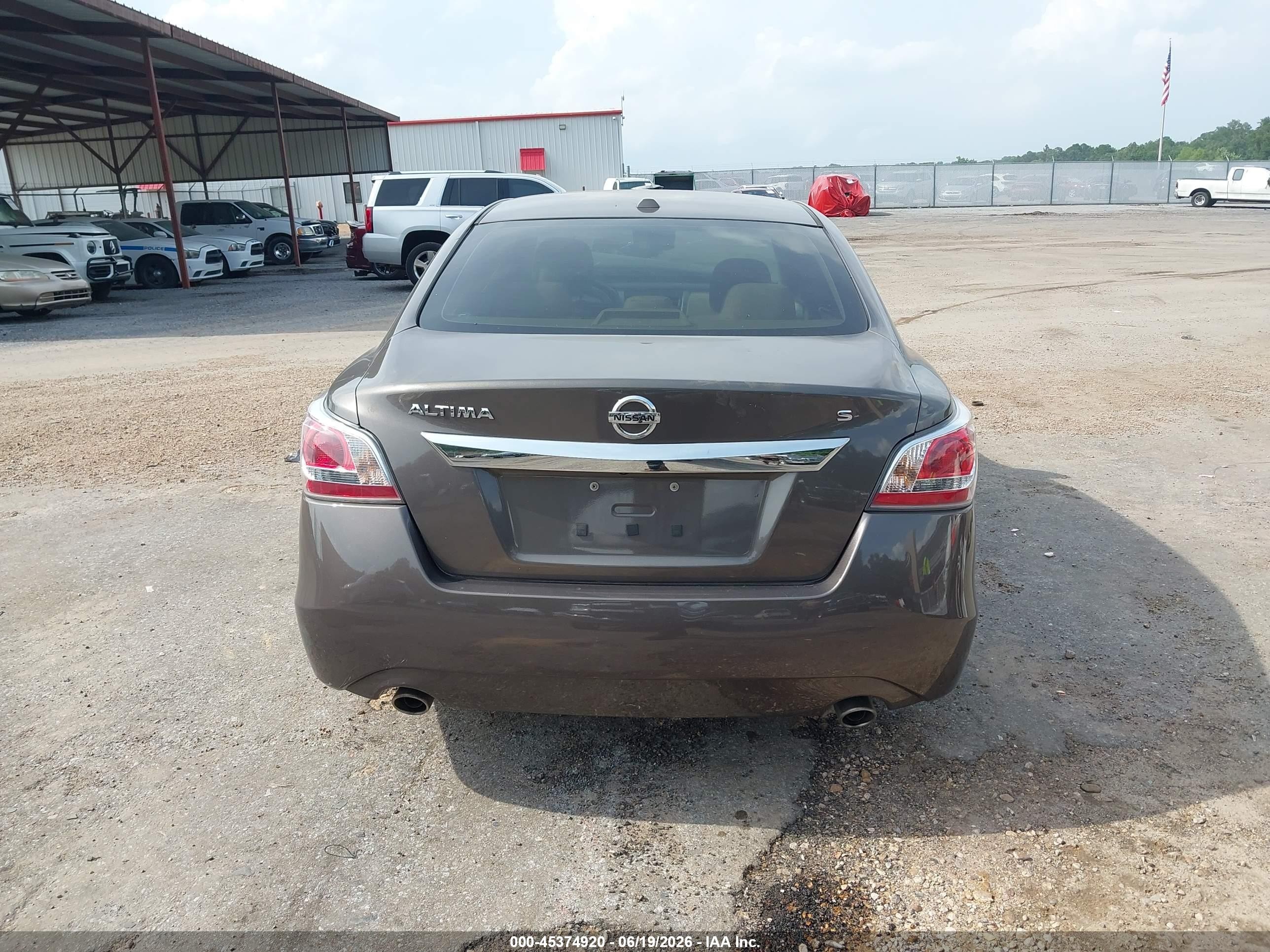 2015 Nissan Altima 2.5/2.5 S/2.5 Sl/2.5 Sv Gray vin: 1N4AL3APXFC494406