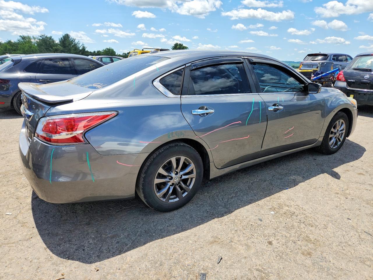 2015 Nissan Altima 2.5 S Серый vin: 1N4AL3APXFC494678