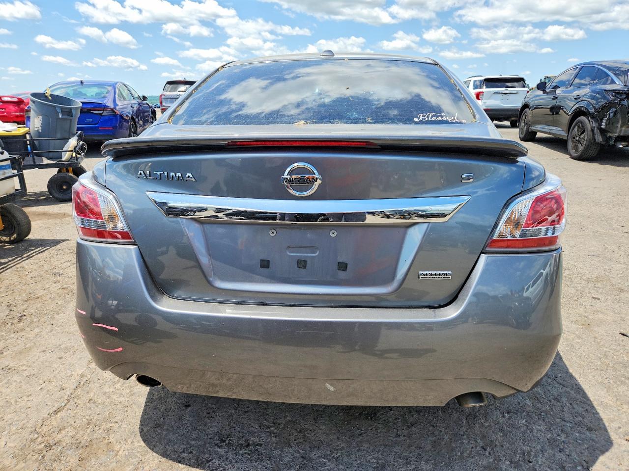 2015 Nissan Altima 2.5 S Серый vin: 1N4AL3APXFC494678