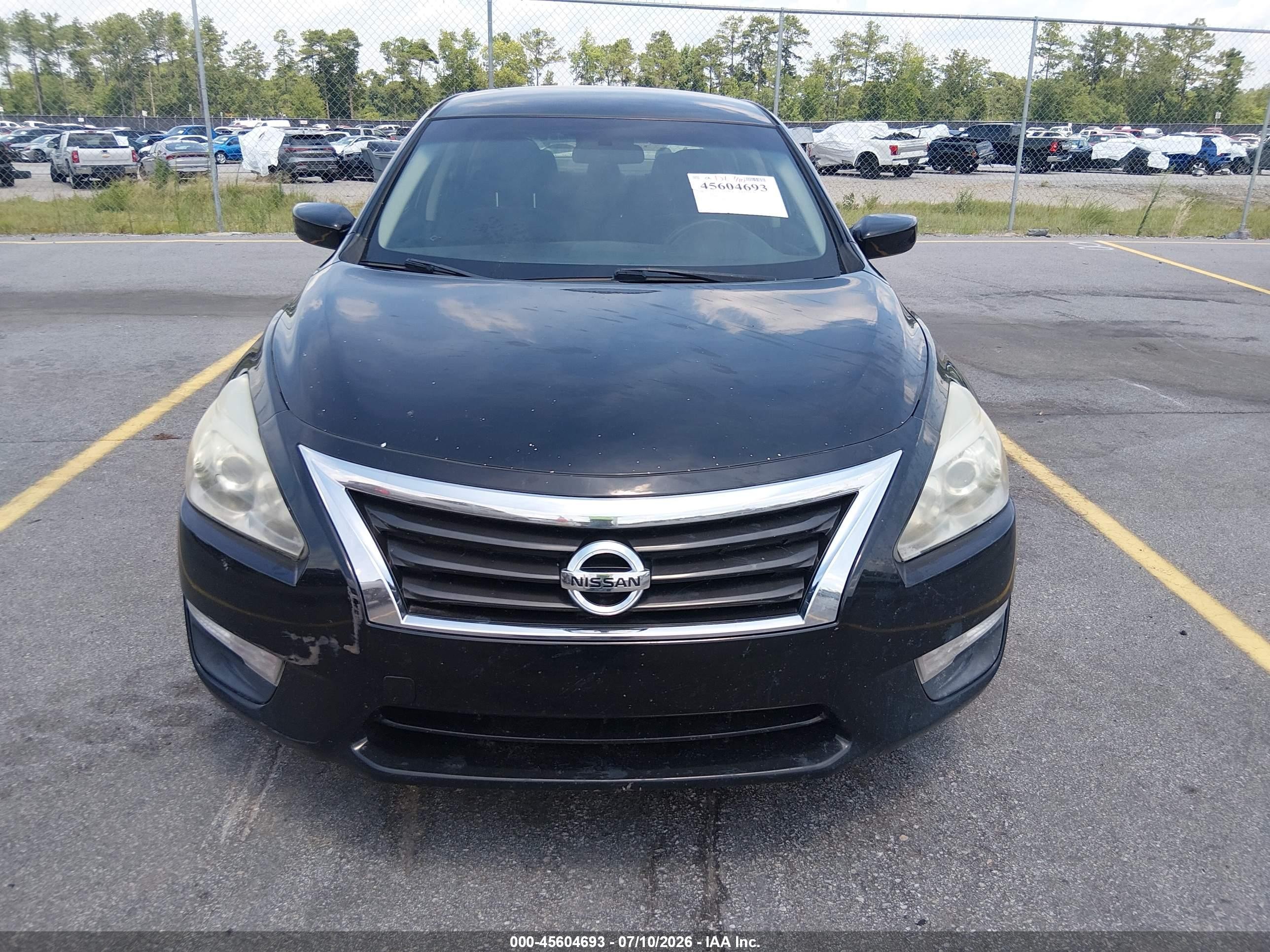 2015 Nissan Altima 2.5 S Black vin: 1N4AL3APXFC495314
