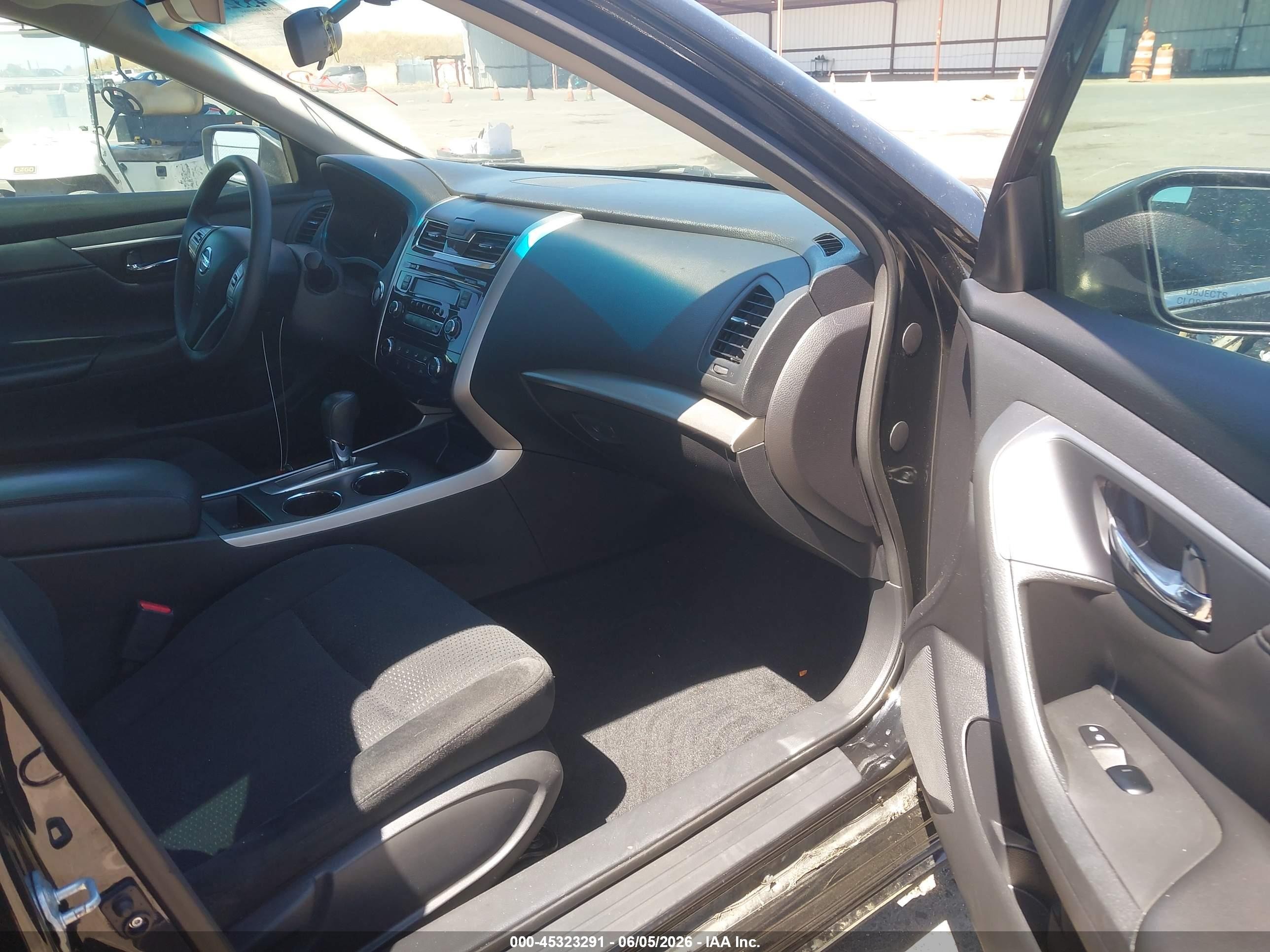 2015 Nissan Altima 2.5 S Black vin: 1N4AL3APXFC577320