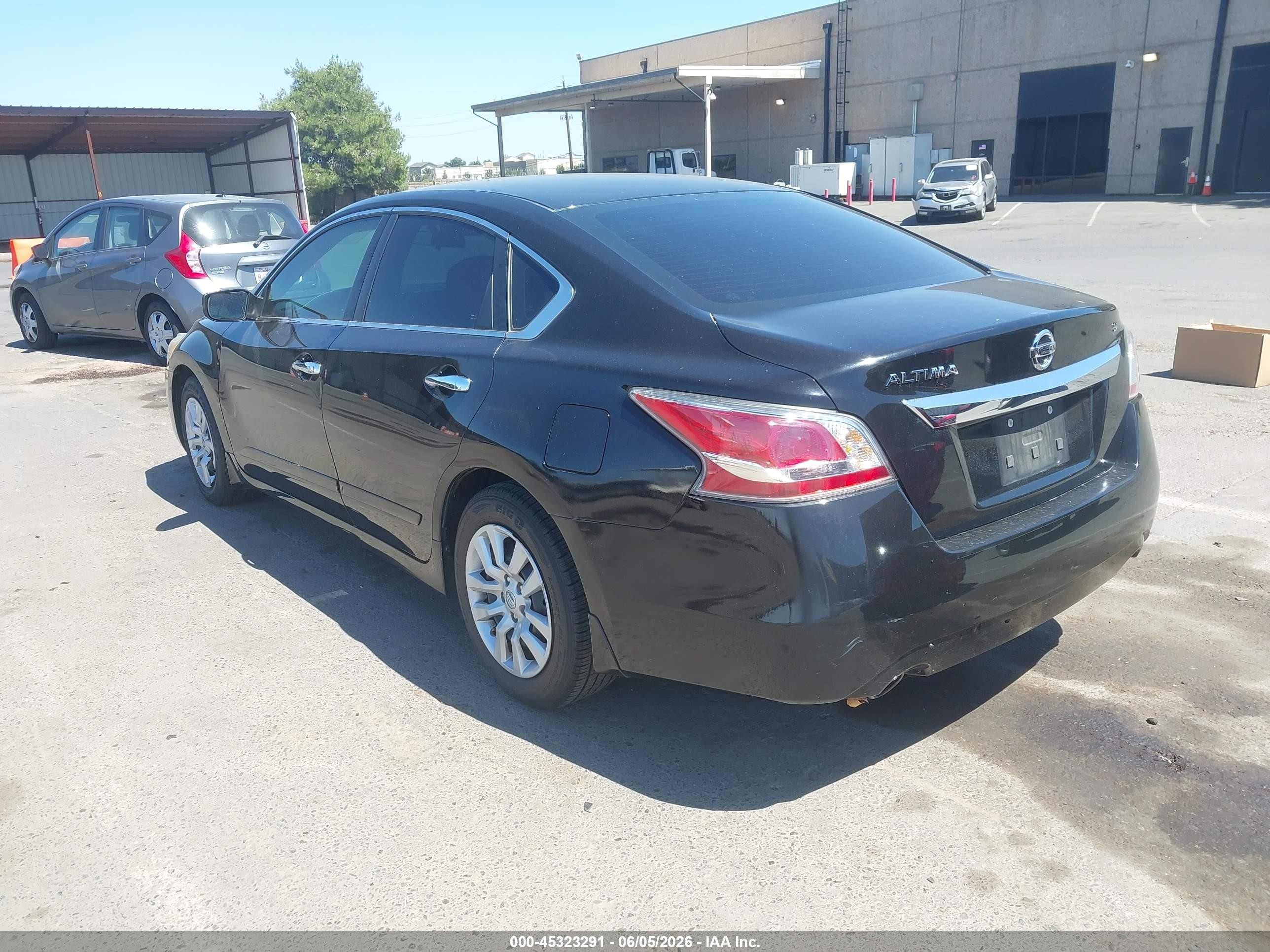 2015 Nissan Altima 2.5 S Black vin: 1N4AL3APXFC577320