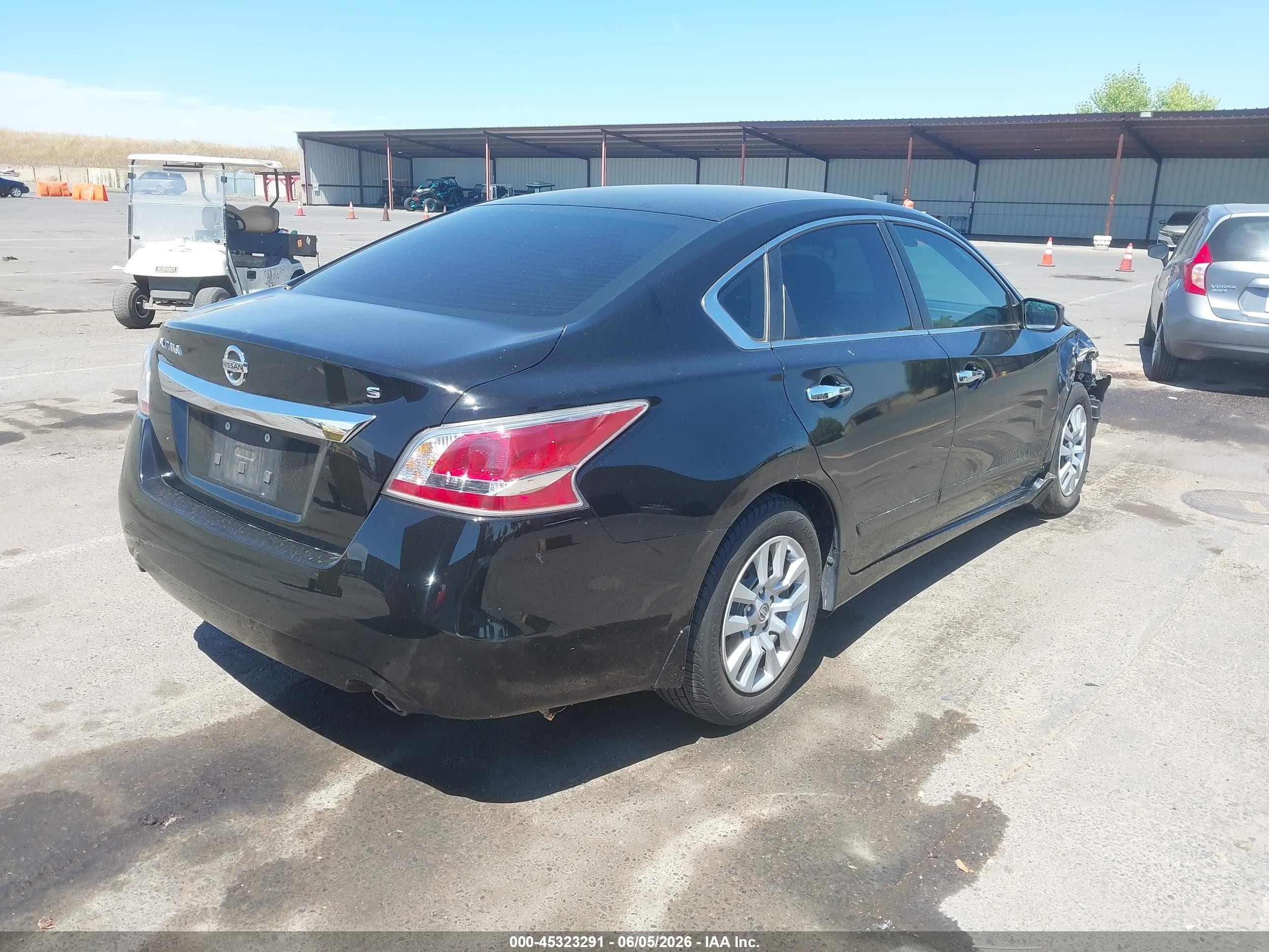 2015 Nissan Altima 2.5 S Black vin: 1N4AL3APXFC577320