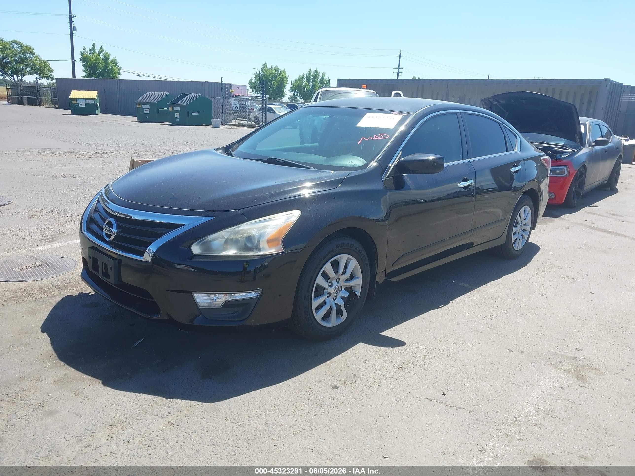 2015 Nissan Altima 2.5 S Black vin: 1N4AL3APXFC577320