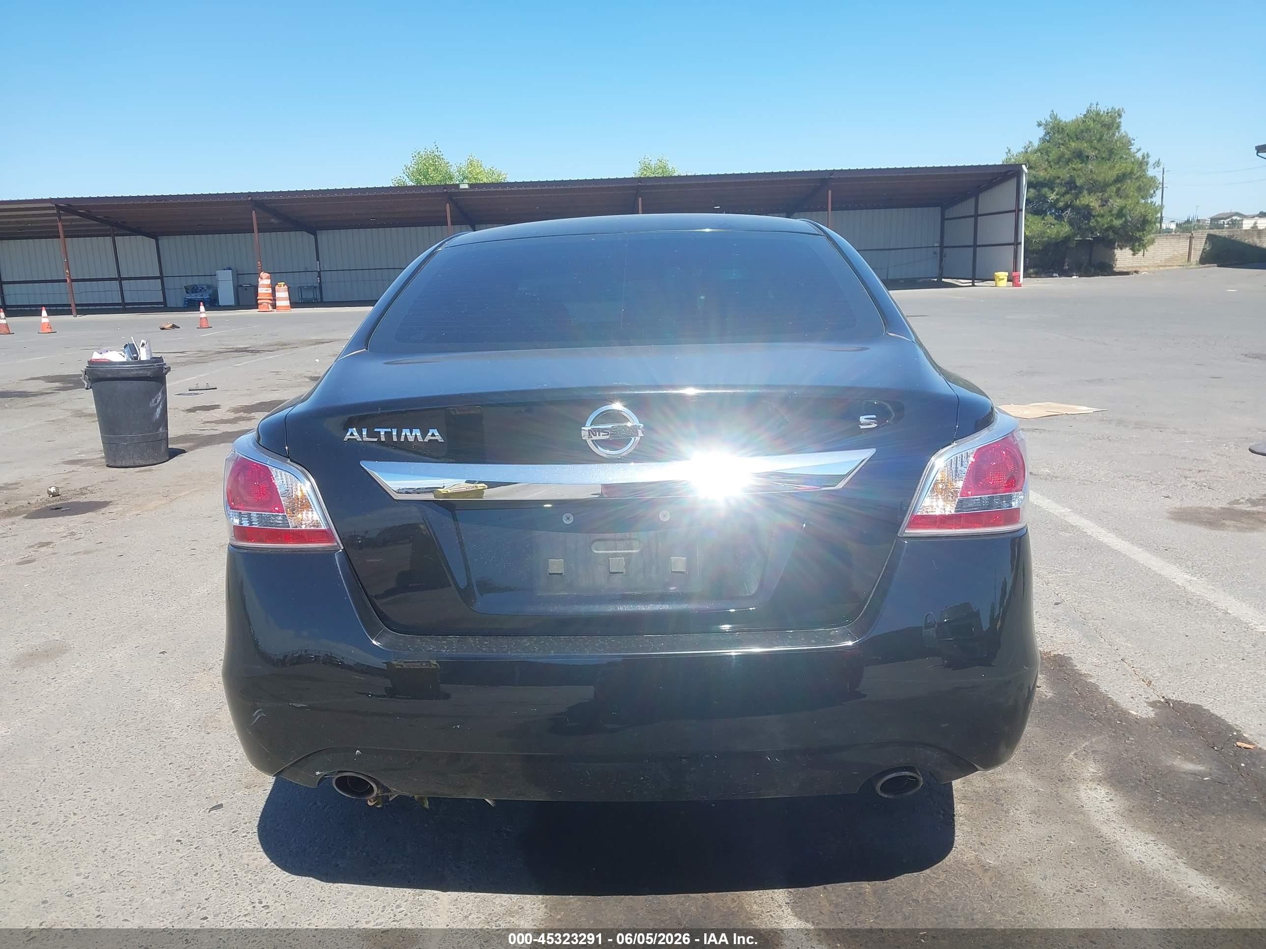 2015 Nissan Altima 2.5 S Black vin: 1N4AL3APXFC577320