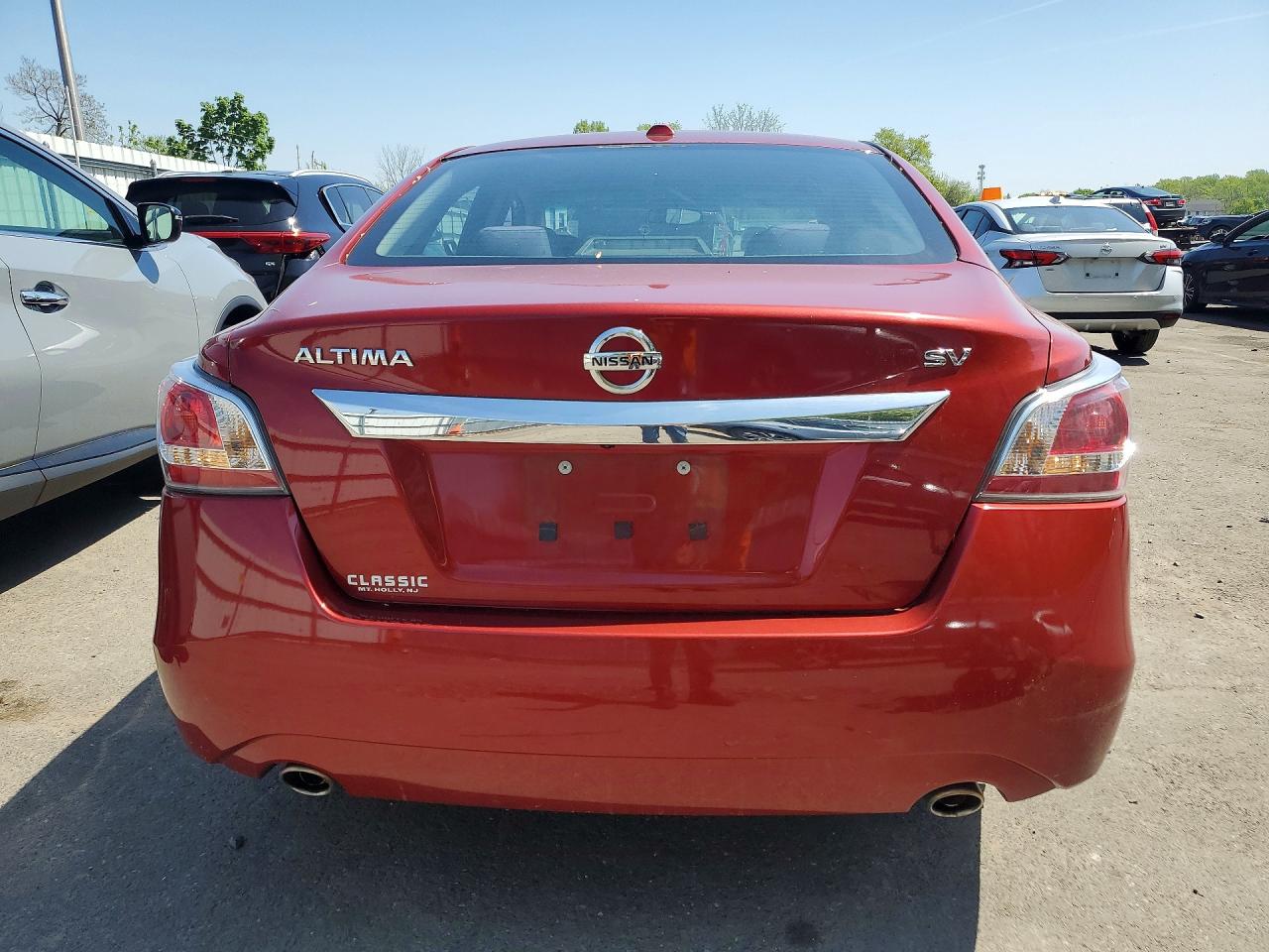 2015 Nissan Altima 2.5 Sv Red vin: 1N4AL3APXFC577849