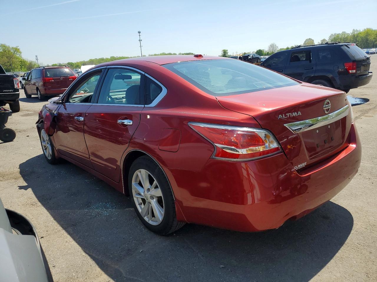 2015 Nissan Altima 2.5 Sv Red vin: 1N4AL3APXFC577849