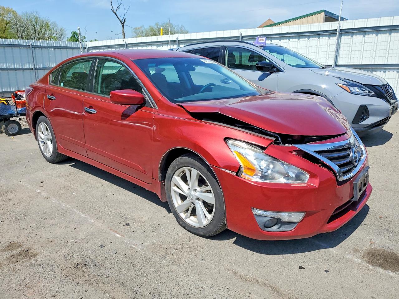 2015 Nissan Altima 2.5 Sv Red vin: 1N4AL3APXFC577849