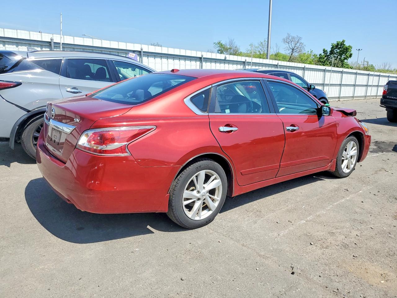 2015 Nissan Altima 2.5 Sv Red vin: 1N4AL3APXFC577849