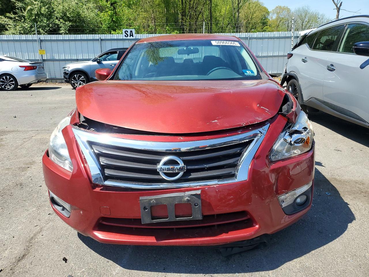 2015 Nissan Altima 2.5 Sv Red vin: 1N4AL3APXFC577849