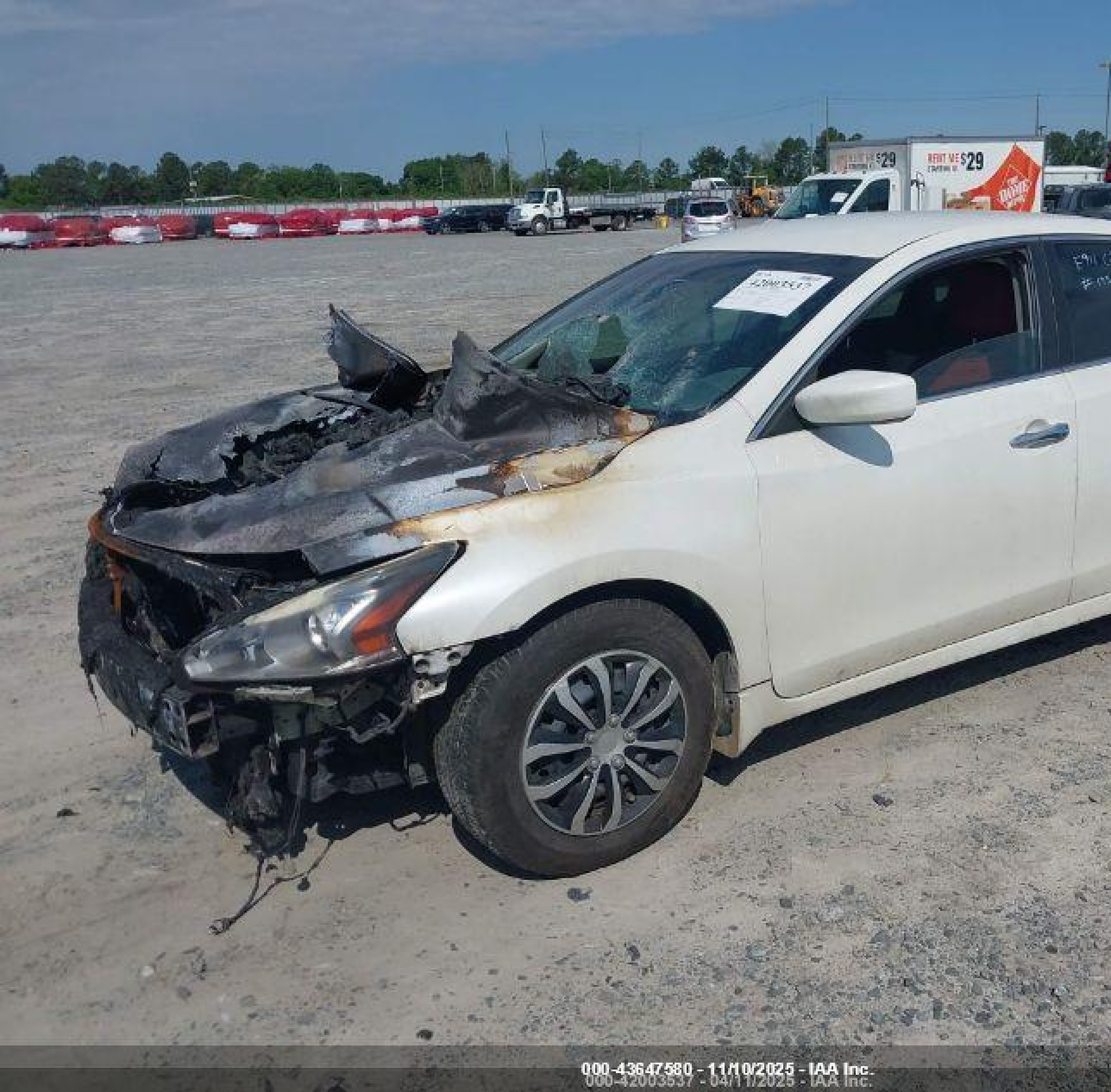 2015 Nissan Altima 2.5 S White vin: 1N4AL3APXFC593565