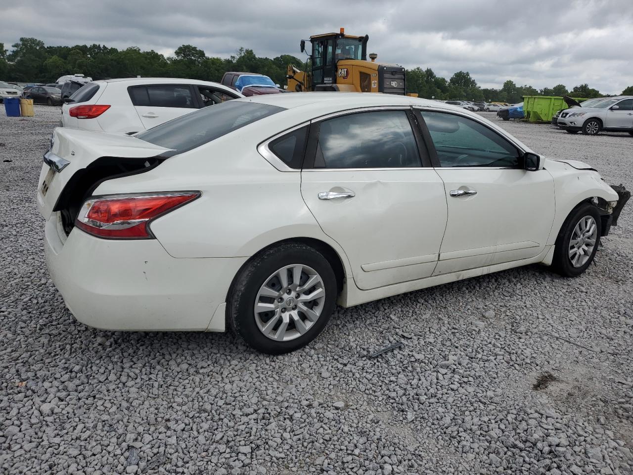 2015 Nissan Altima 2.5 White vin: 1N4AL3APXFC596692