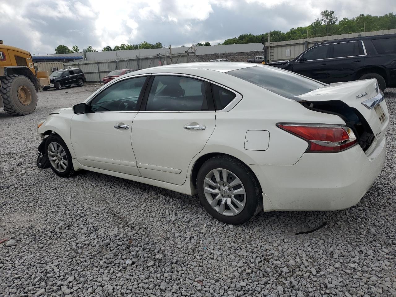 2015 Nissan Altima 2.5 White vin: 1N4AL3APXFC596692
