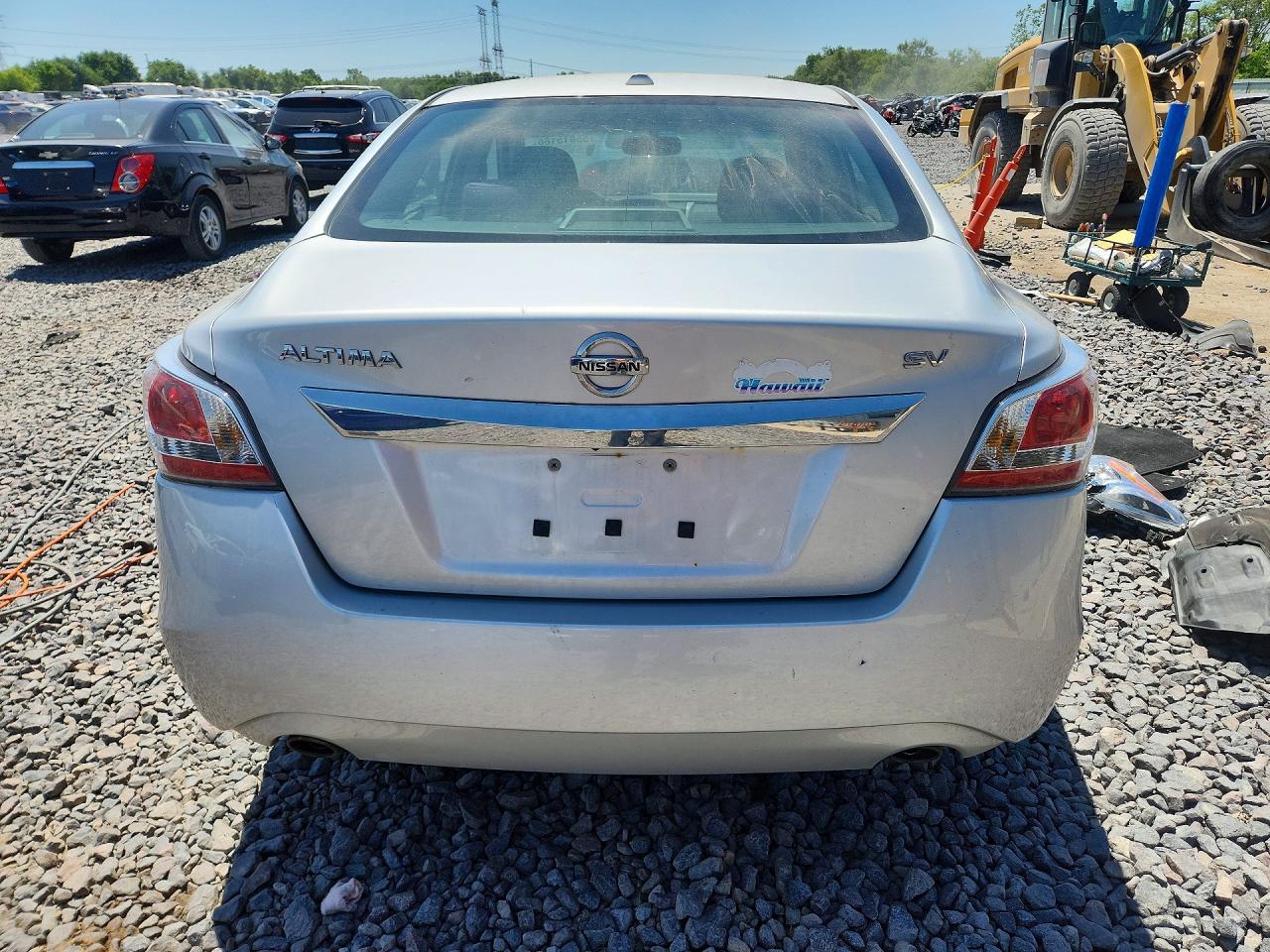 2015 Nissan Altima 2.5 Sv Silver vin: 1N4AL3APXFC597311