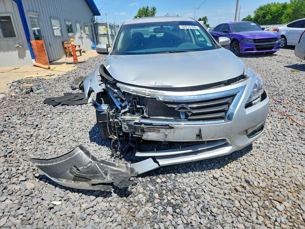 2015 Nissan Altima 2.5 Sv Silver vin: 1N4AL3APXFC597311
