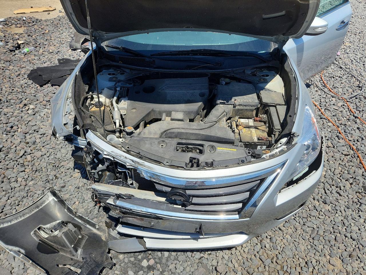 2015 Nissan Altima 2.5 Sv Silver vin: 1N4AL3APXFC597311