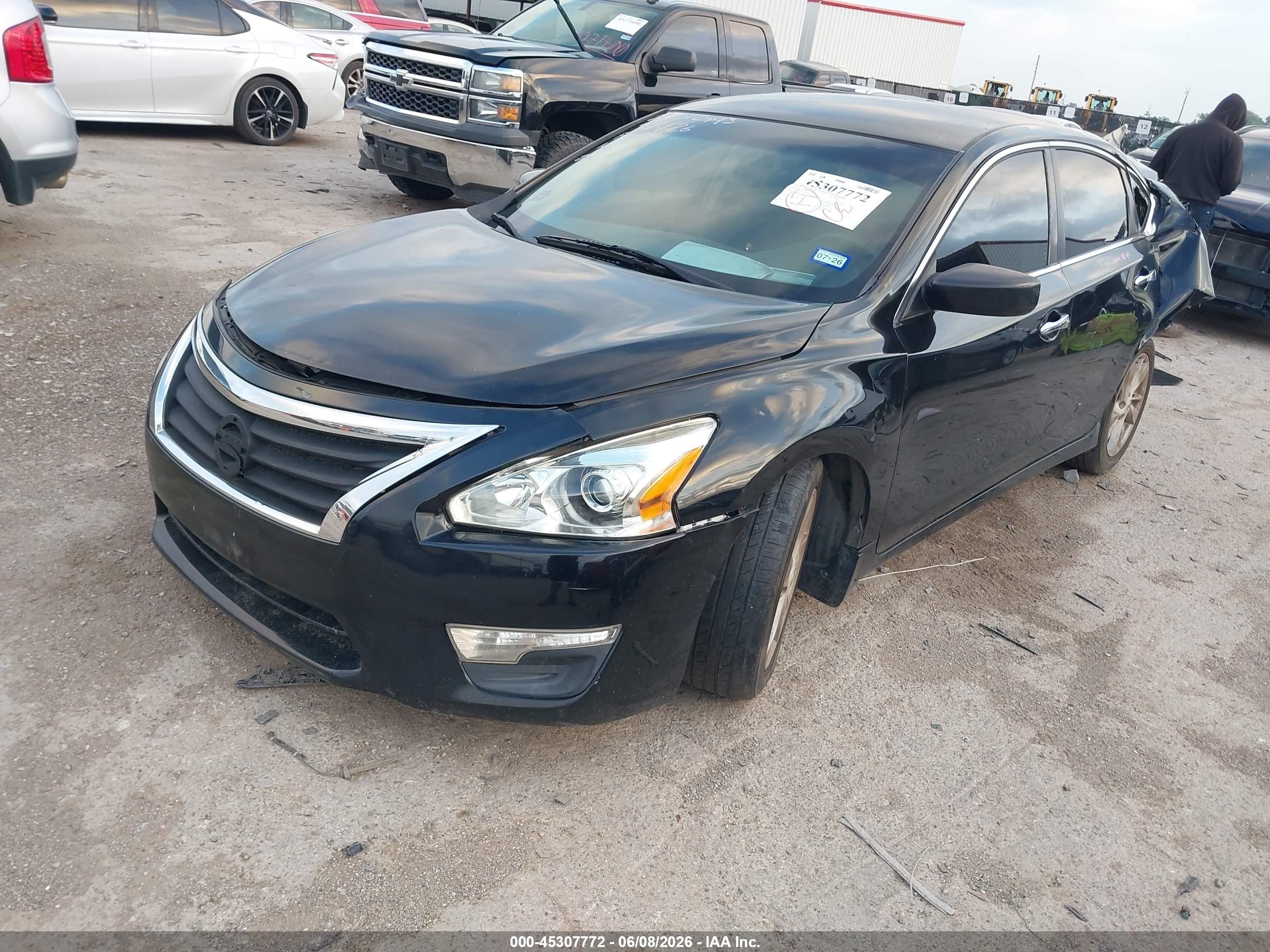 2015 Nissan Altima 2.5 S Black vin: 1N4AL3APXFC598748