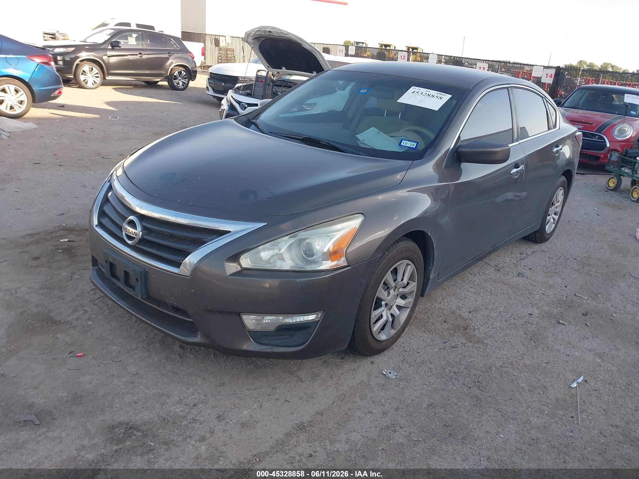 2015 Nissan Altima 2.5/2.5 S/2.5 Sl/2.5 Sv Gray vin: 1N4AL3APXFN302924