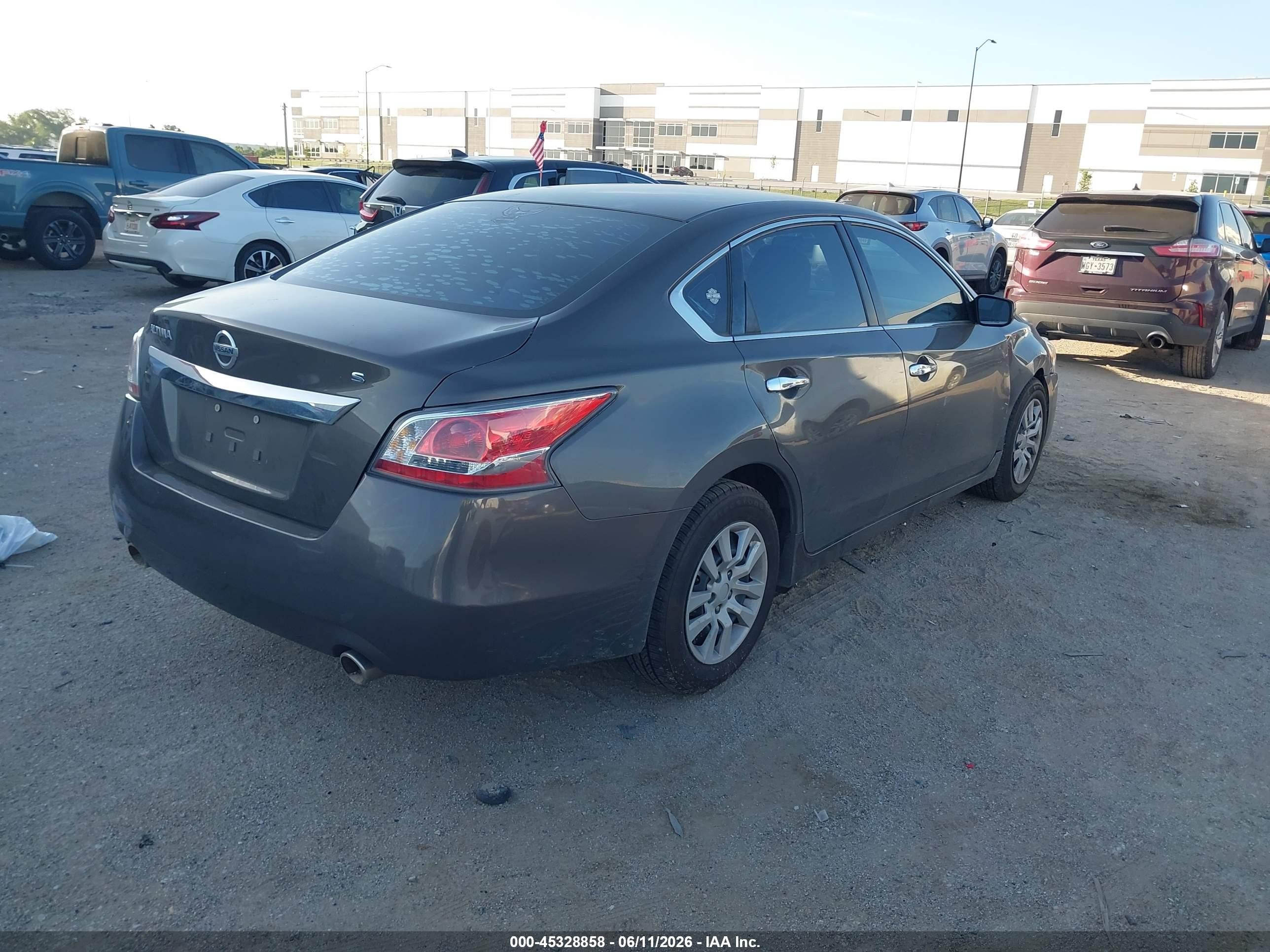 2015 Nissan Altima 2.5/2.5 S/2.5 Sl/2.5 Sv Gray vin: 1N4AL3APXFN302924