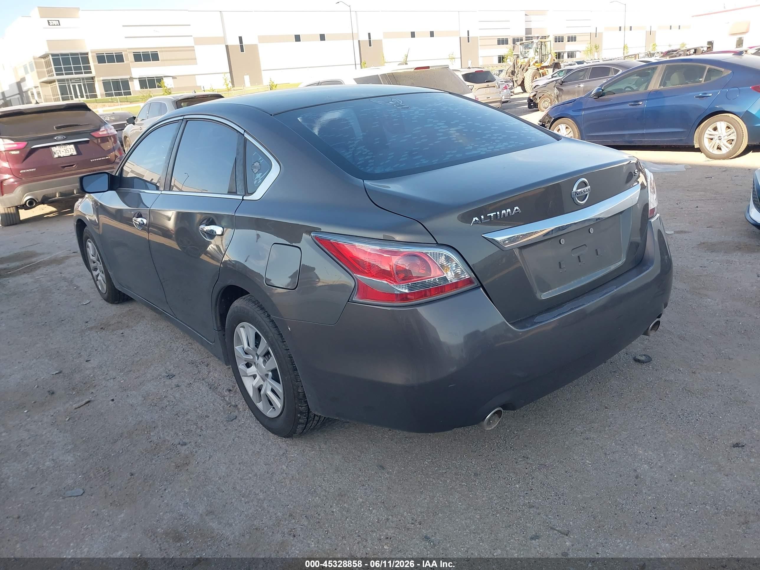2015 Nissan Altima 2.5/2.5 S/2.5 Sl/2.5 Sv Gray vin: 1N4AL3APXFN302924